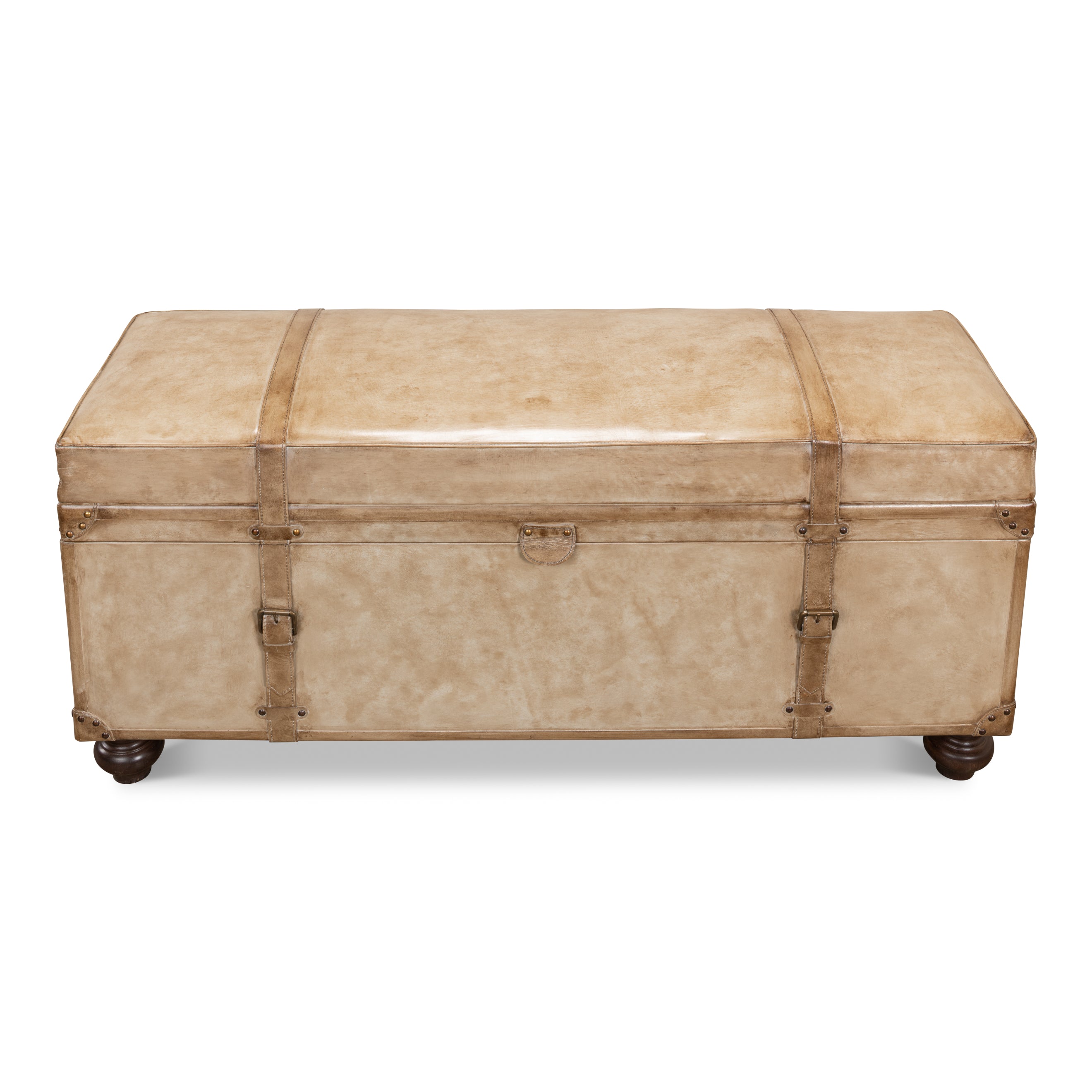 Leather Trunk/Bench