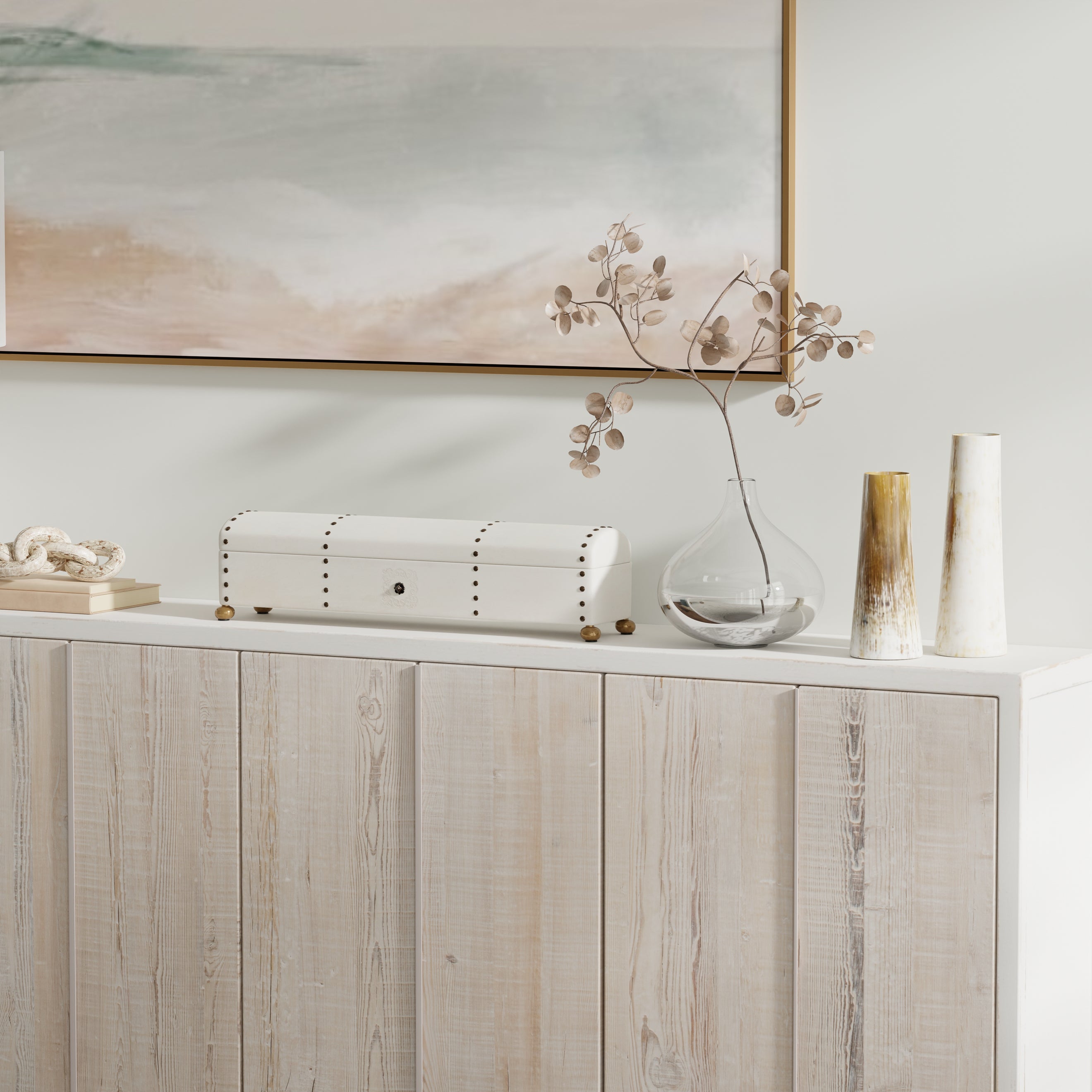 Leather Telescope Box