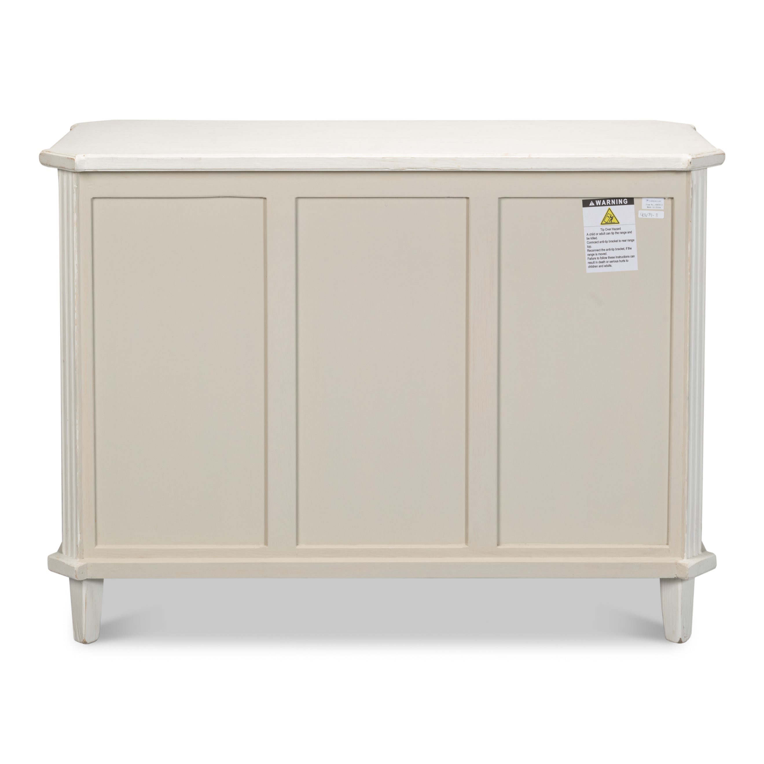 Altus Antique White Commode Dresser
