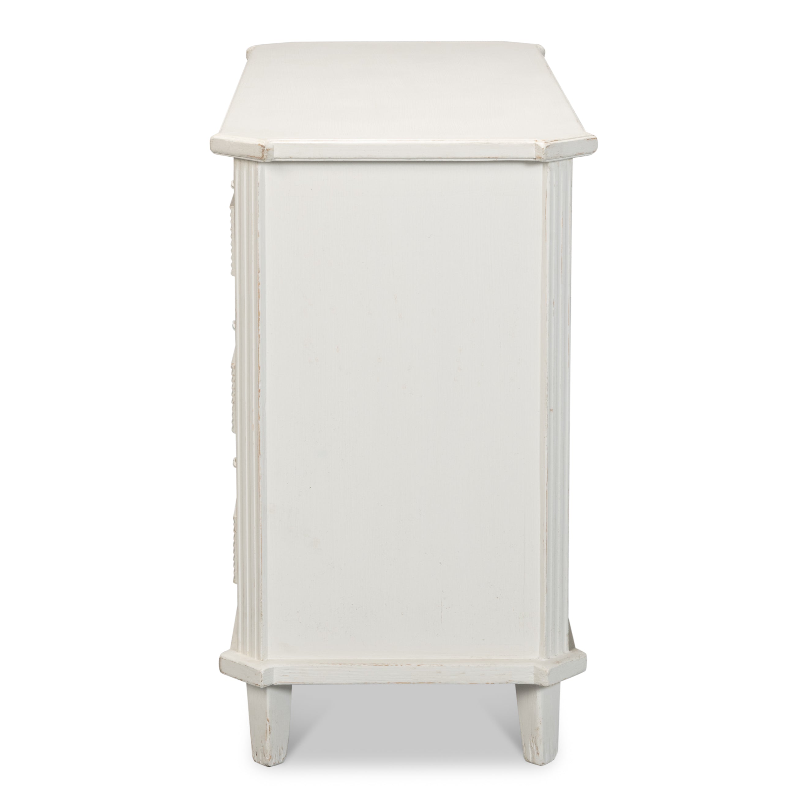 Altus Antique White Commode Dresser
