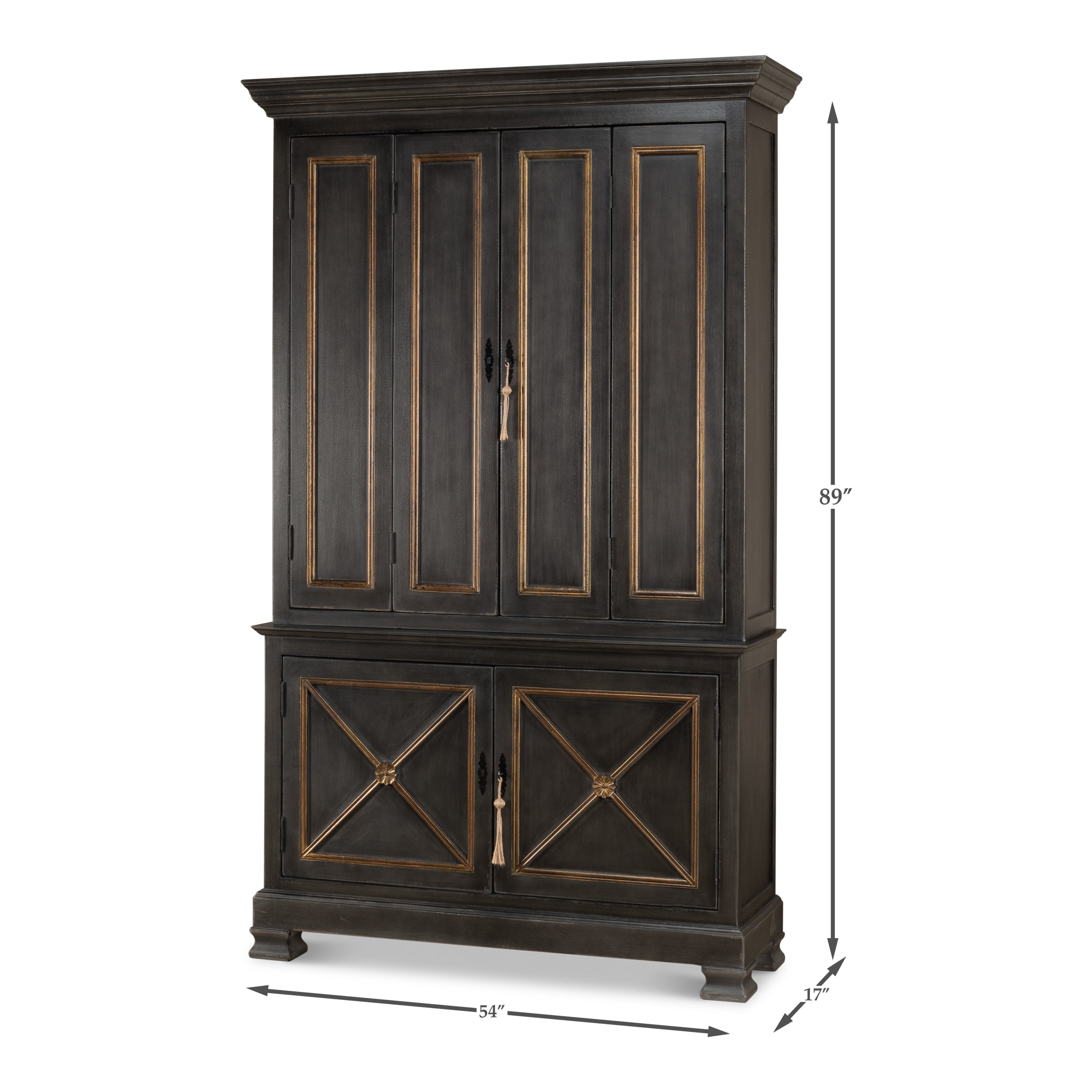 Painted Directoire Style Bookcase