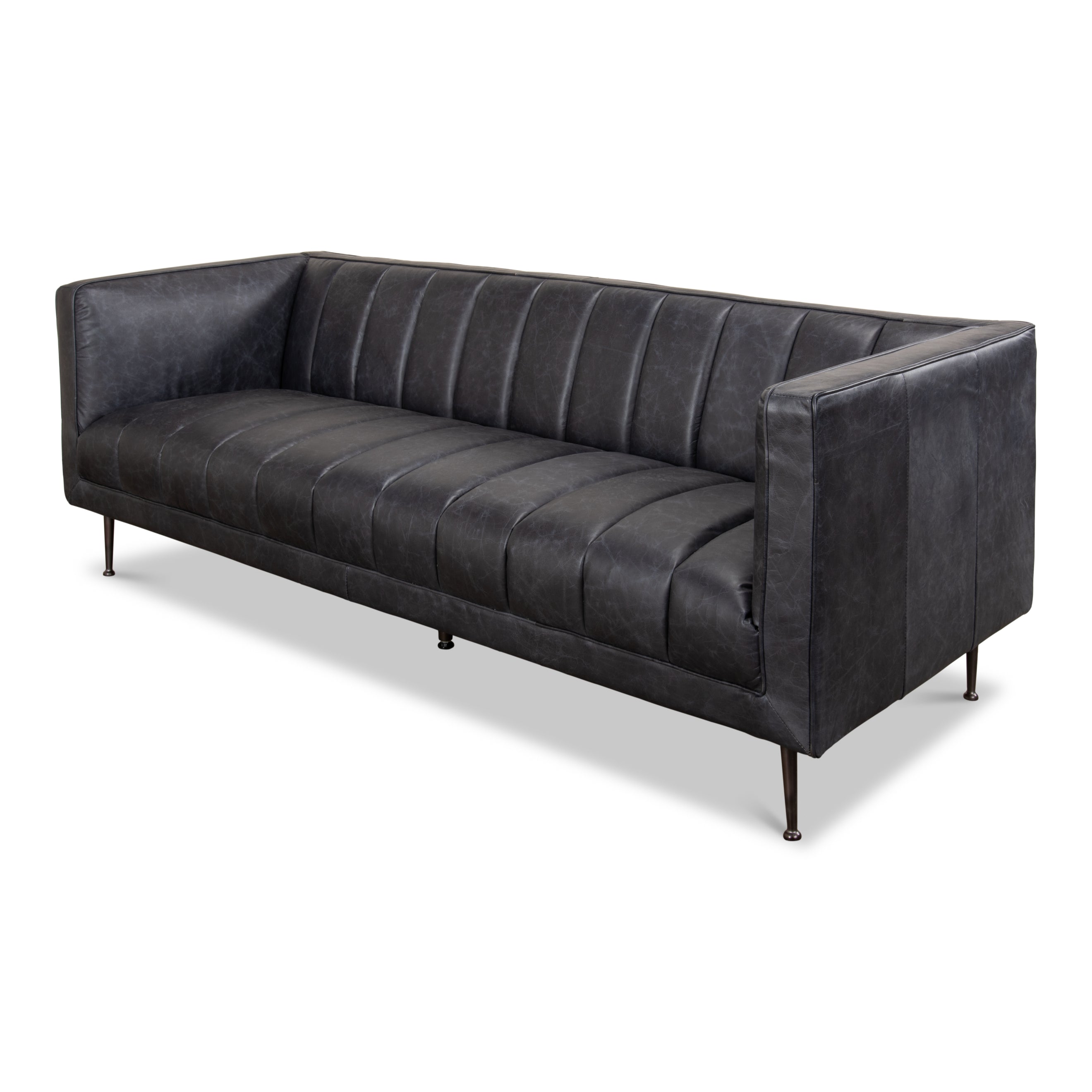 Lexington Sofa - Nottinghill Gray Leather