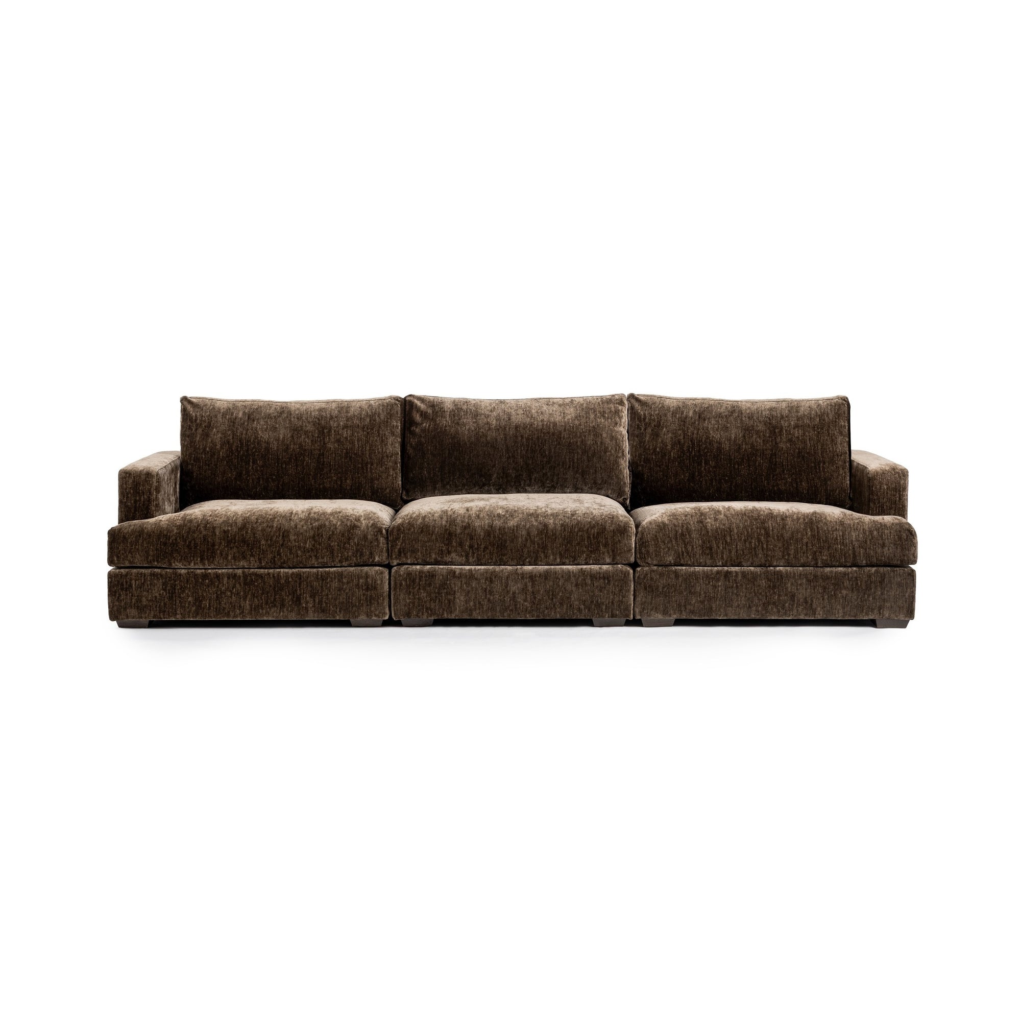 Ludwig 3-Piece Sofa - Mossed Brown