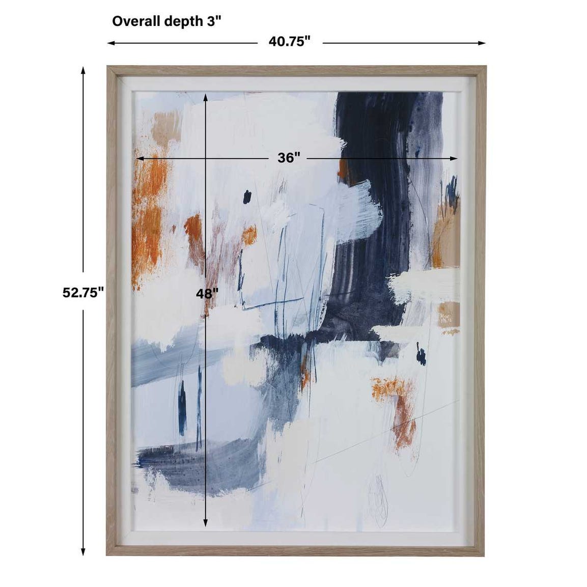 Uttermost Variant Abstract Framed Print
