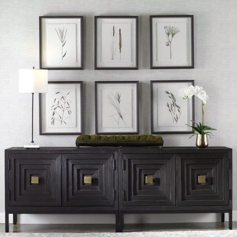 Uttermost Forest Finds Framed Prints - Set of 6