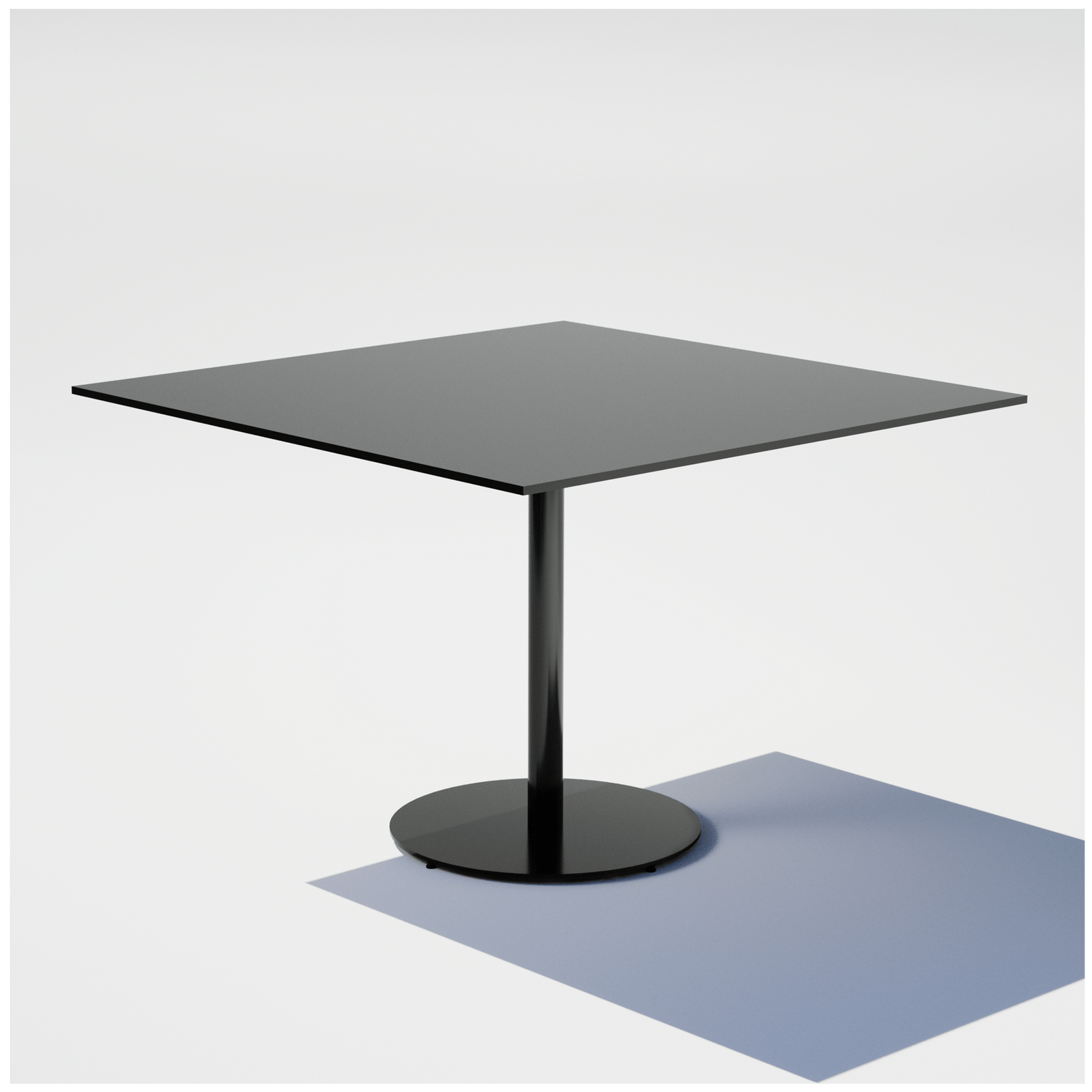 Pedestal Cafe Square Table