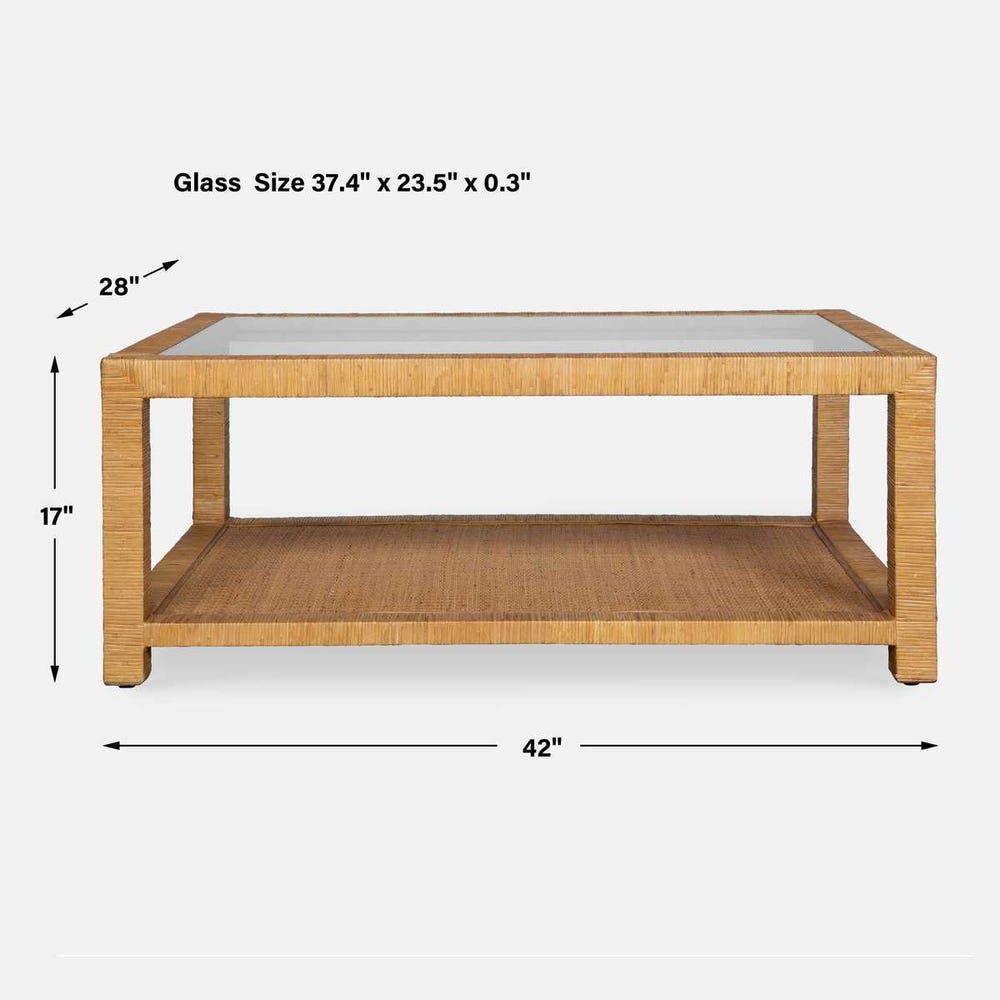 Uttermost Kensing Natural Coffee Table