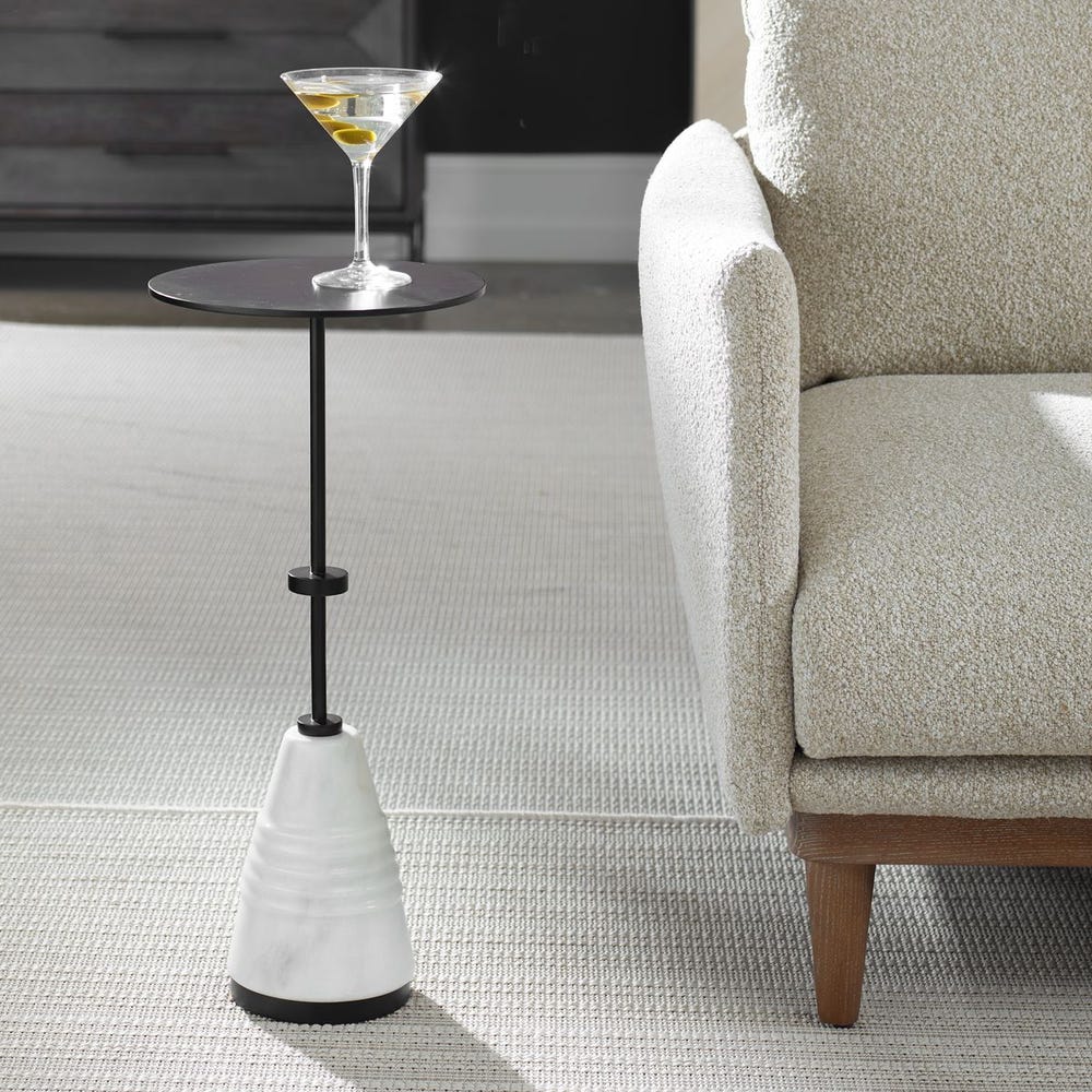 Uttermost Kincaid Metal Drink Table