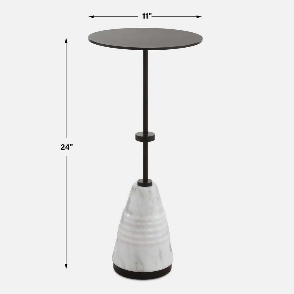 Uttermost Kincaid Metal Drink Table