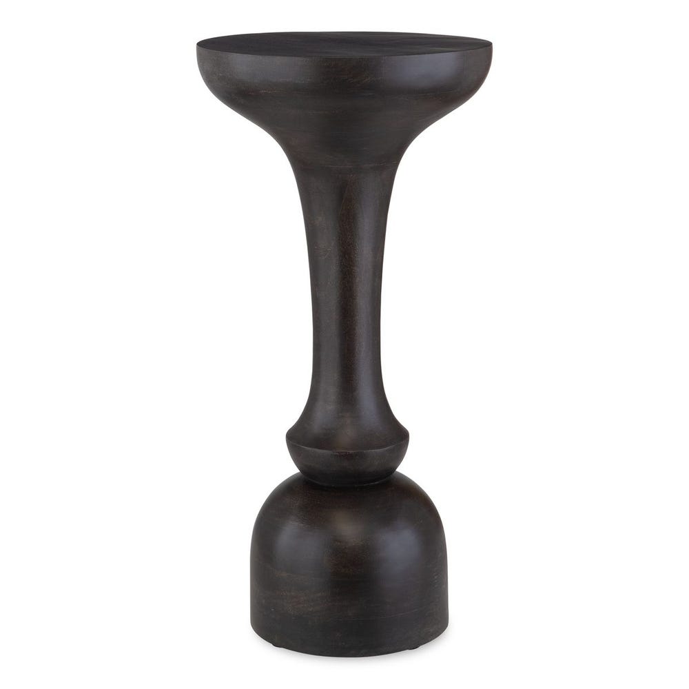 Uttermost Gambit Hourglass Accent Table