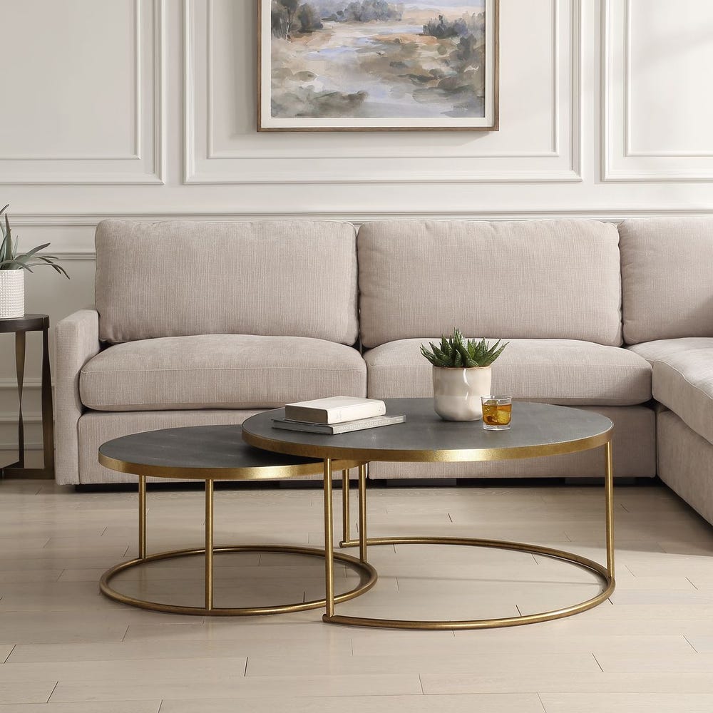Uttermost Aragon Nesting Coffee Tables - Set of 2