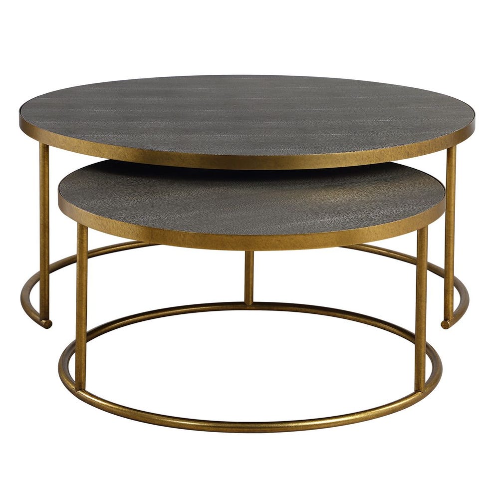 Uttermost Aragon Nesting Coffee Tables - Set of 2