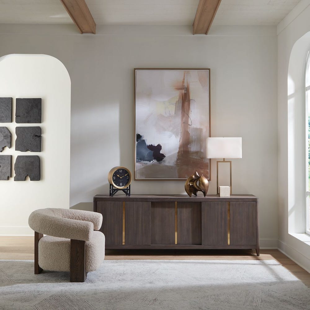 Uttermost Botero Walnut Console Cabinet