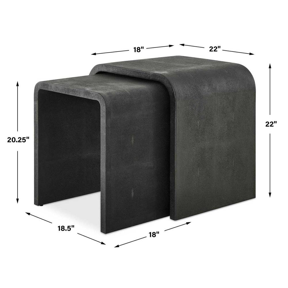 Uttermost Interpose Nesting Side Table - Set of 2