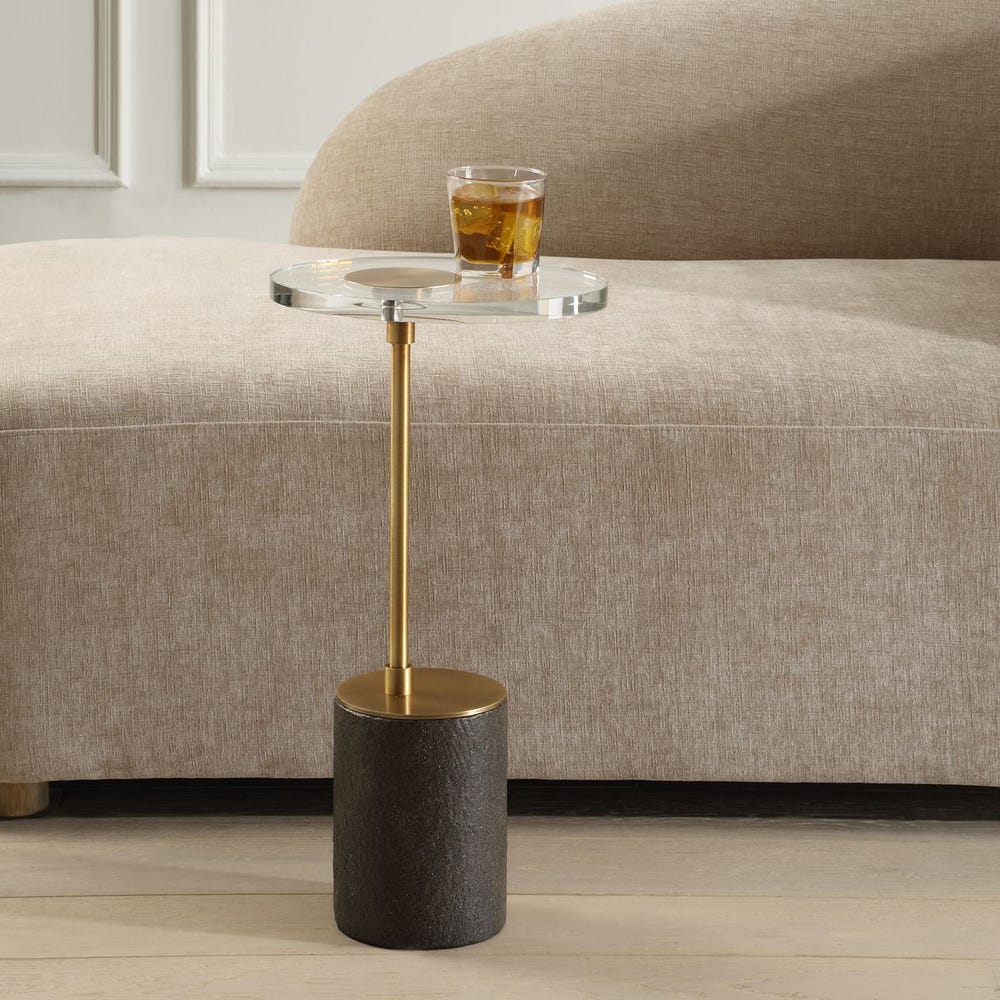 Uttermost Kaufman Crystal Accent Table
