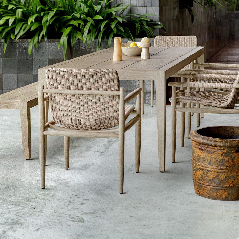 Uttermost Sumba Wicker Outdoor Dining Chair