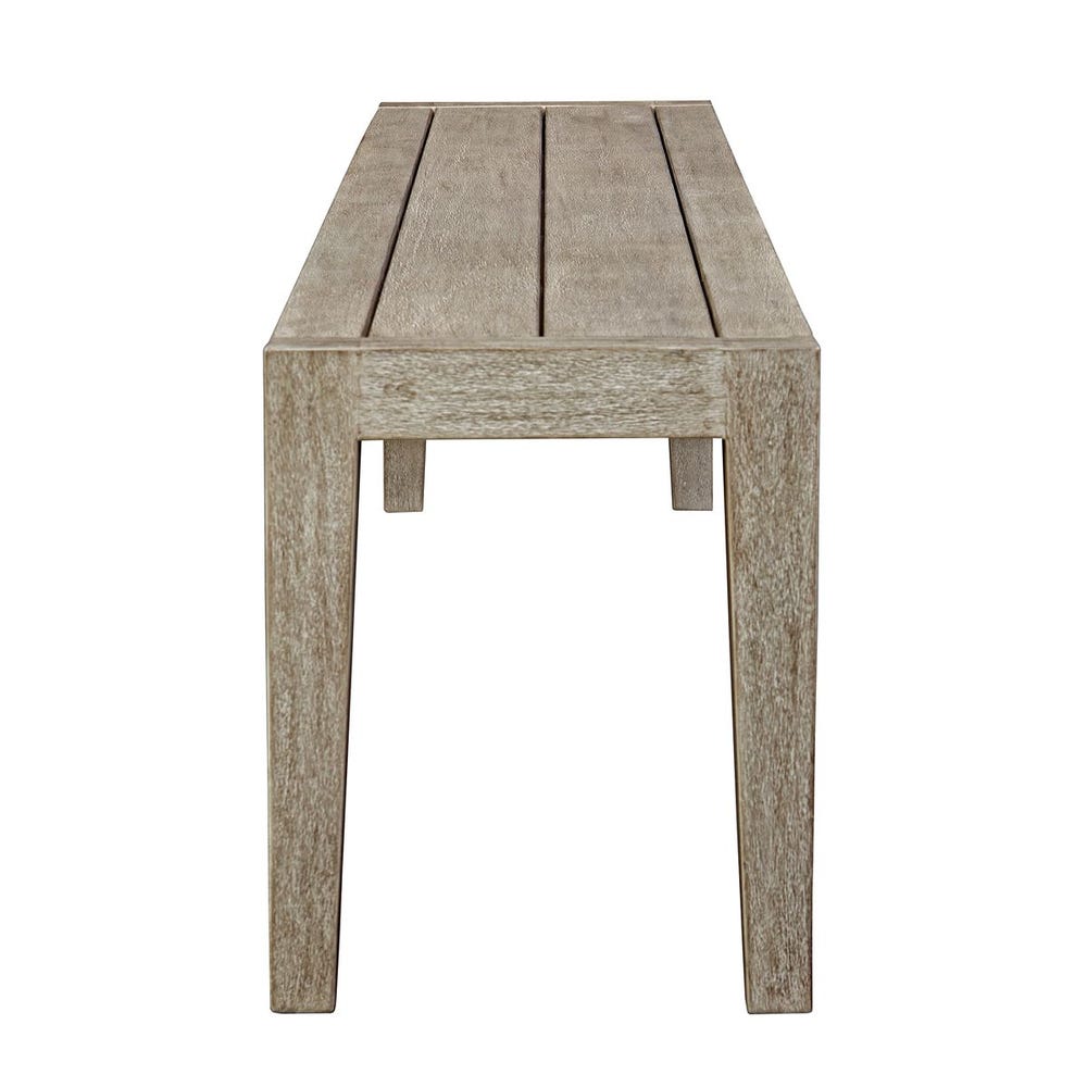 Uttermost Kirkham Wooden Outdoor Bench