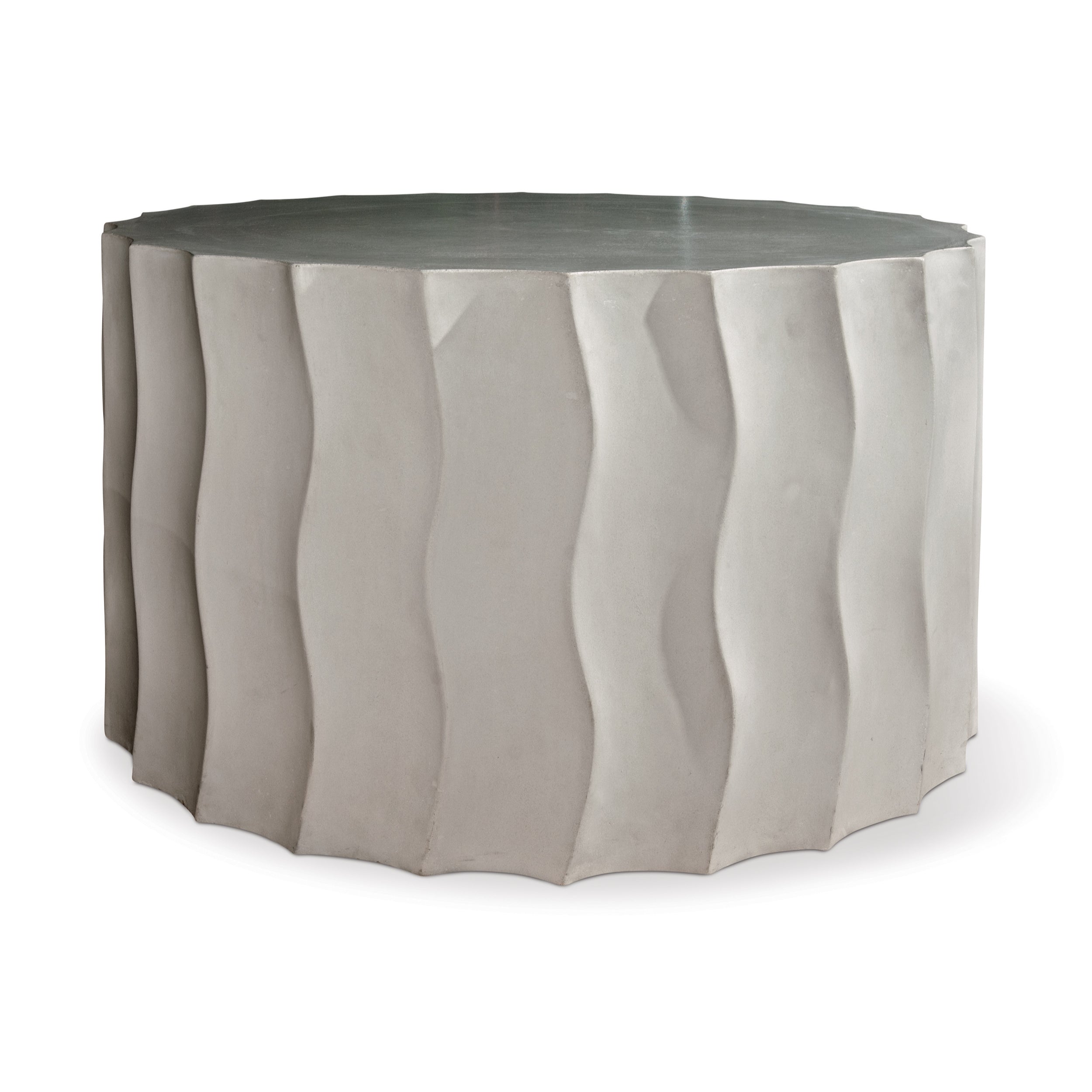 Wave Accent Table - Wide
