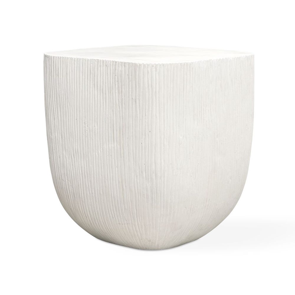Uttermost Alma Concrete Outdoor Side Table
