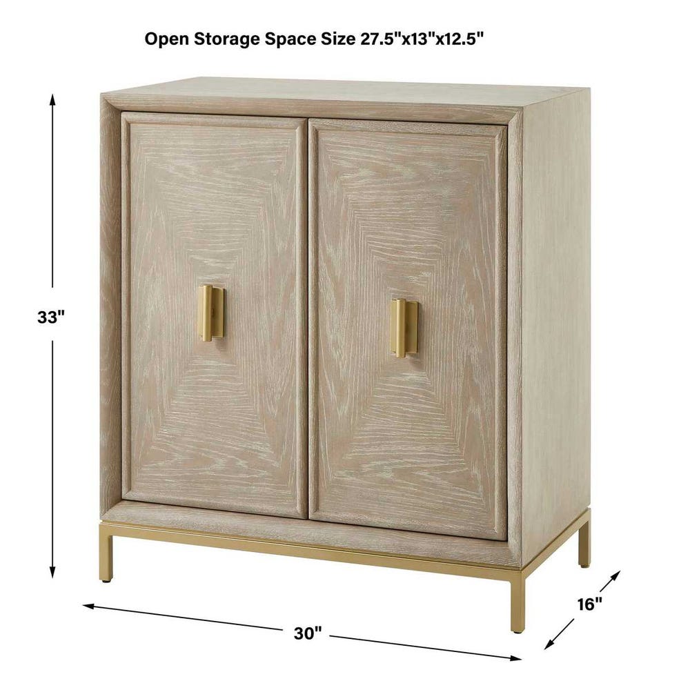 Uttermost Alessia Washed 2 Door Cabinet