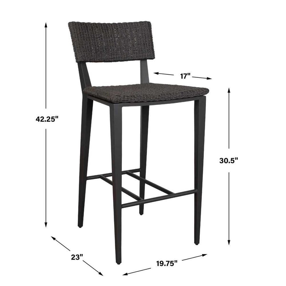Uttermost Calbas Outdoor Bar Stool