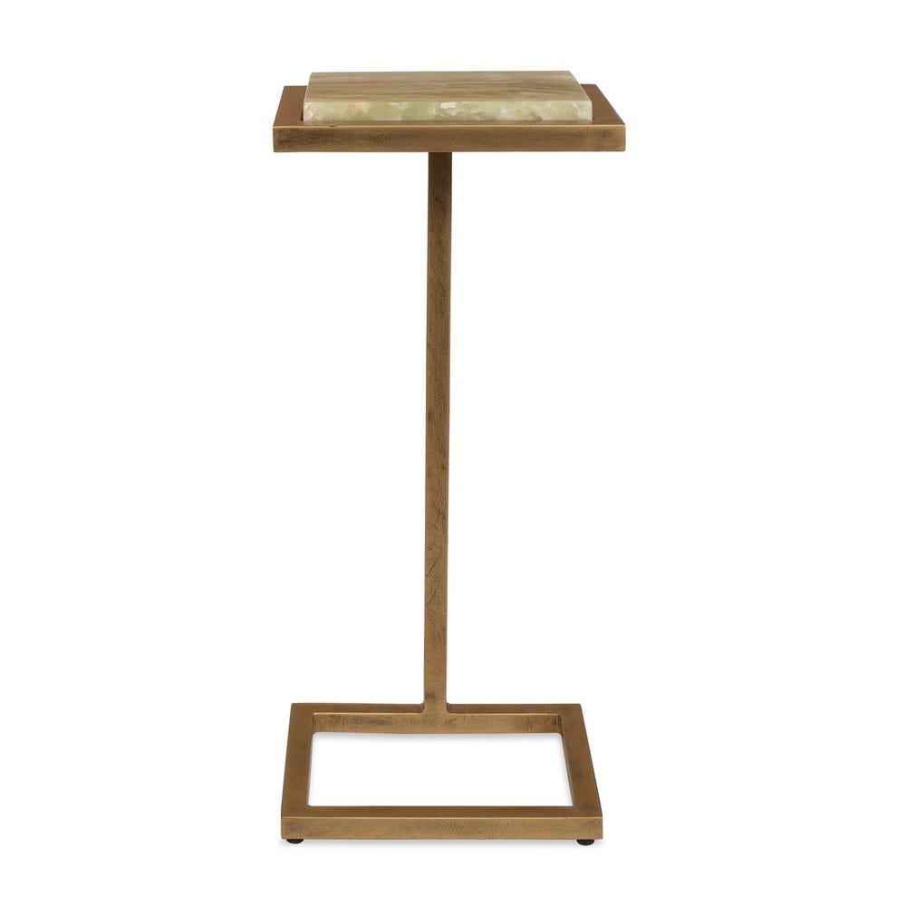 Uttermost Gamora Marble Drink Table