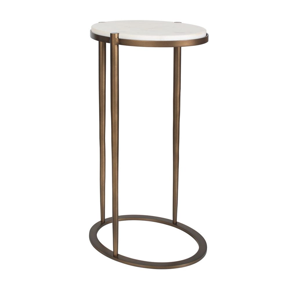 Uttermost Mercier Round Marble Accent Table