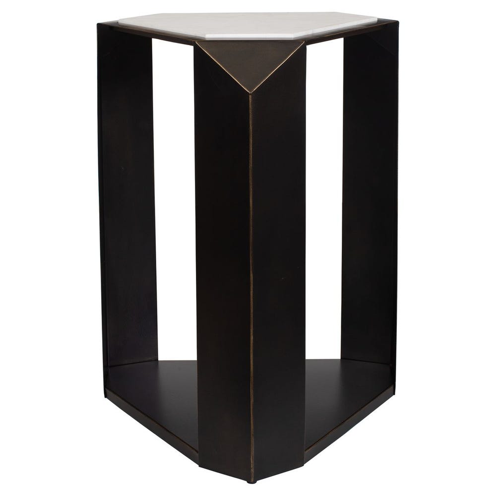 Uttermost Keenan Geometric Accent Table