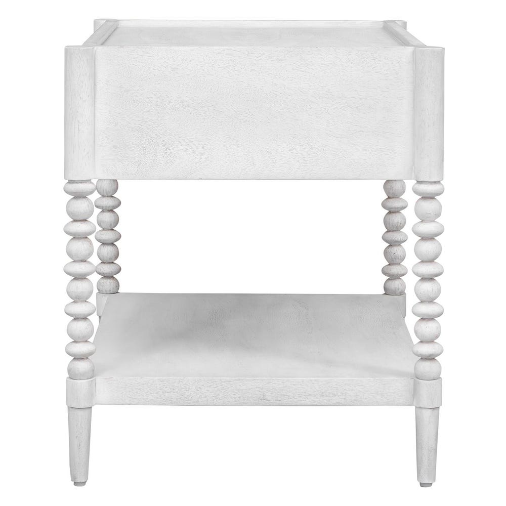 Uttermost Bales Off-White Side Table