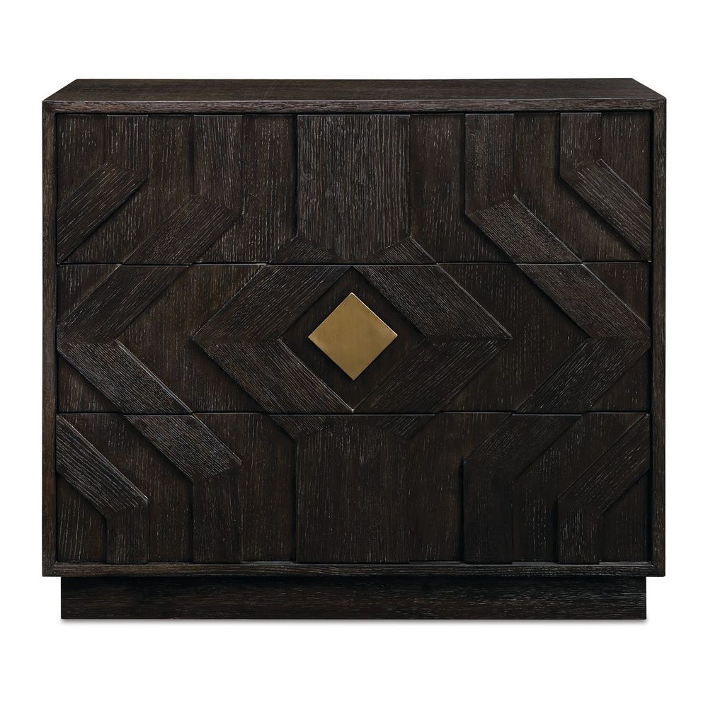 Uttermost Faulkner 3 Drawer Modern Chest