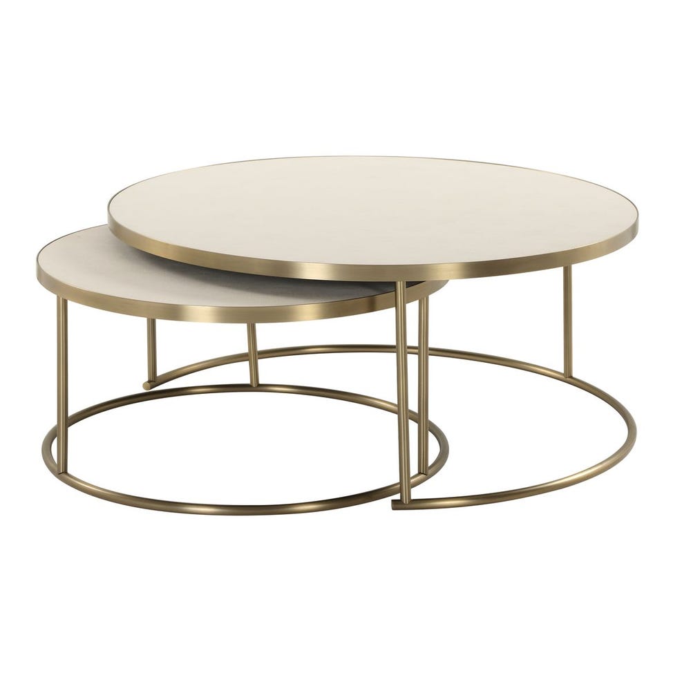 Uttermost Aragon Nesting Coffee Tables - Set of 2