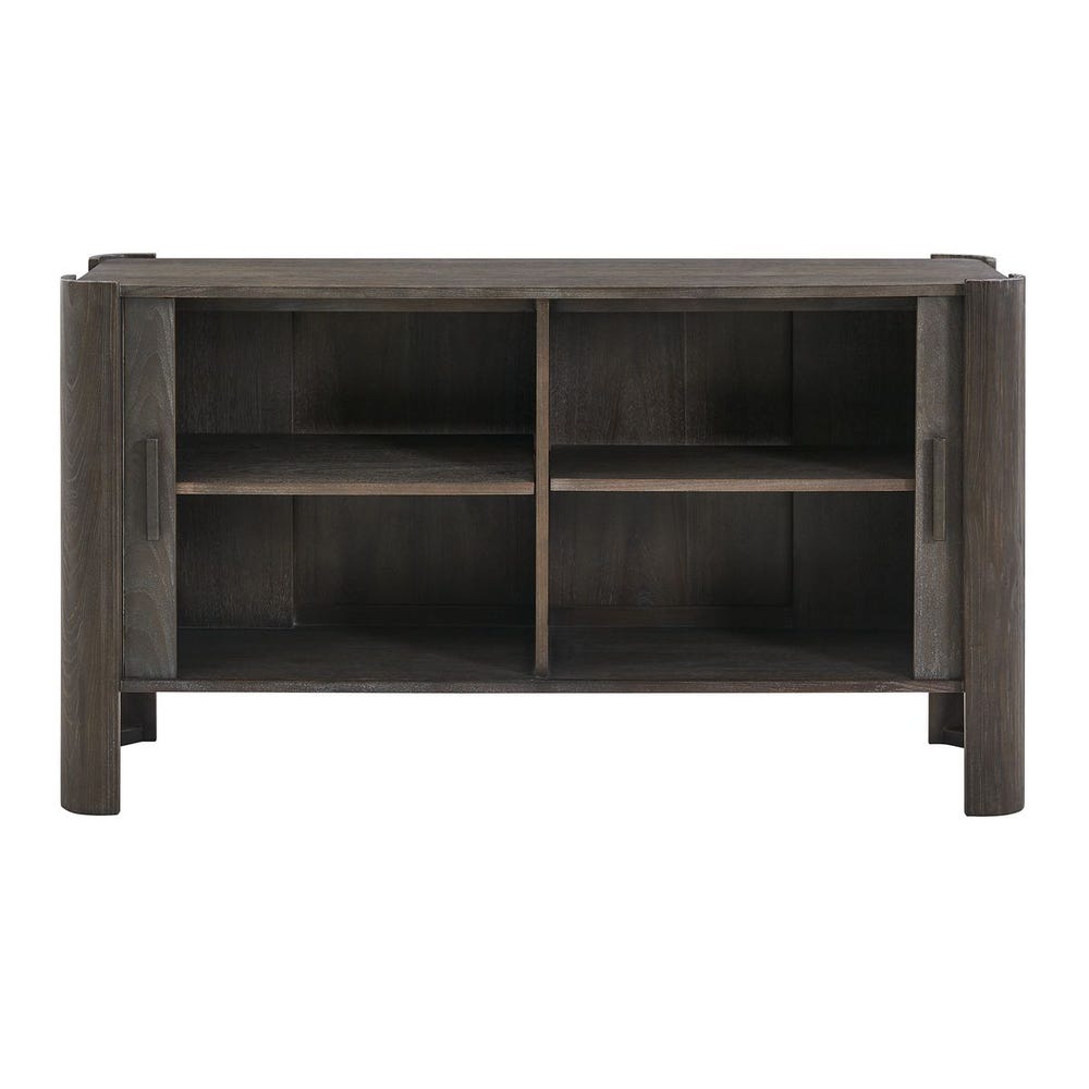 Uttermost Drury 2 Door Dark Gray Cabinet