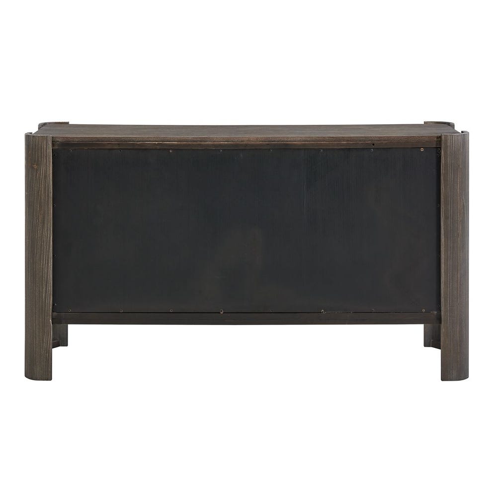 Uttermost Drury 2 Door Dark Gray Cabinet