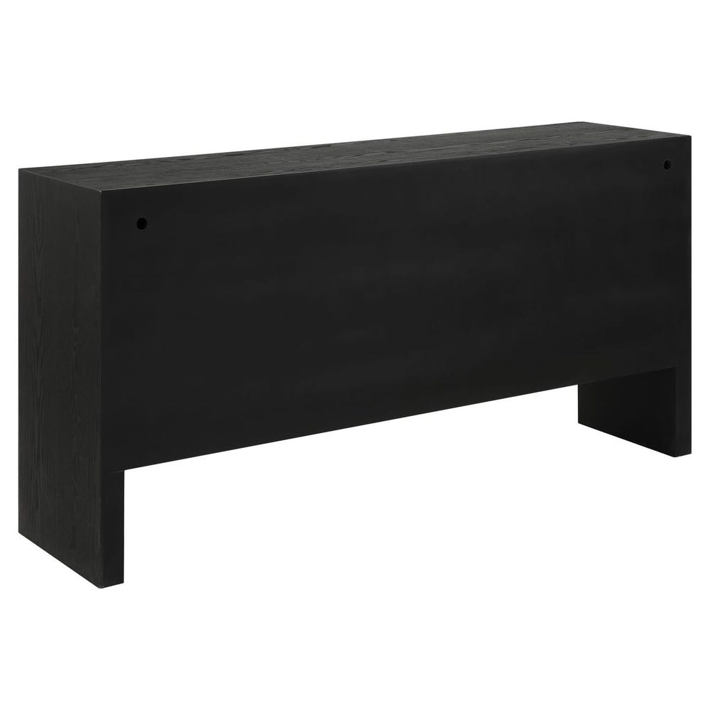 Uttermost Williams Black 4 Door Cabinet