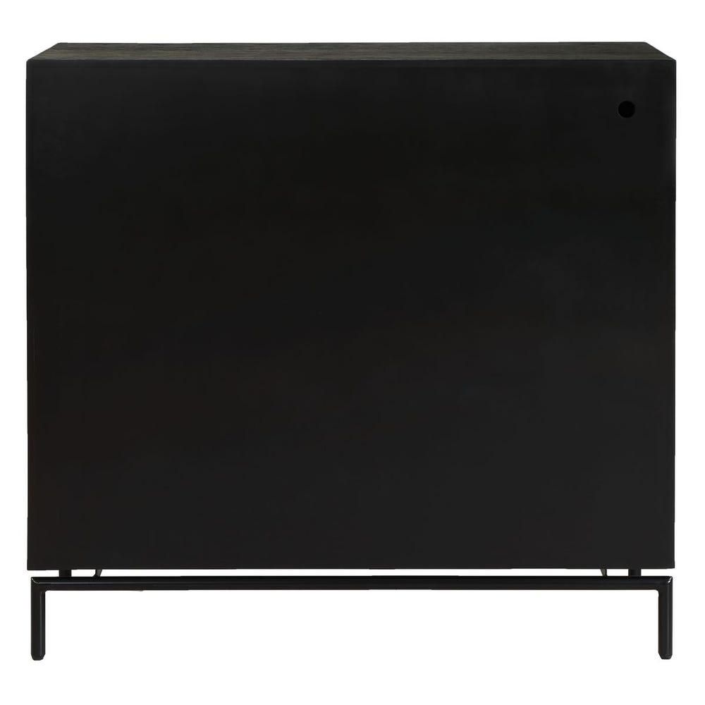 Uttermost Briseis Black 2 Door Cabinet