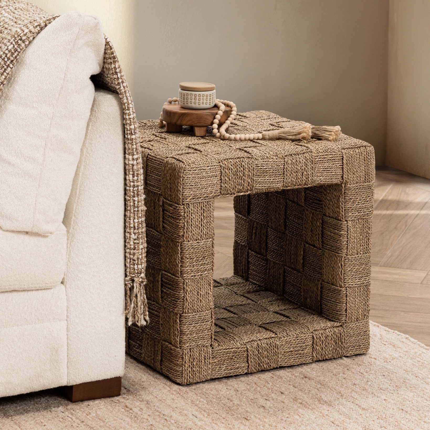 Neyla End Table - Natural