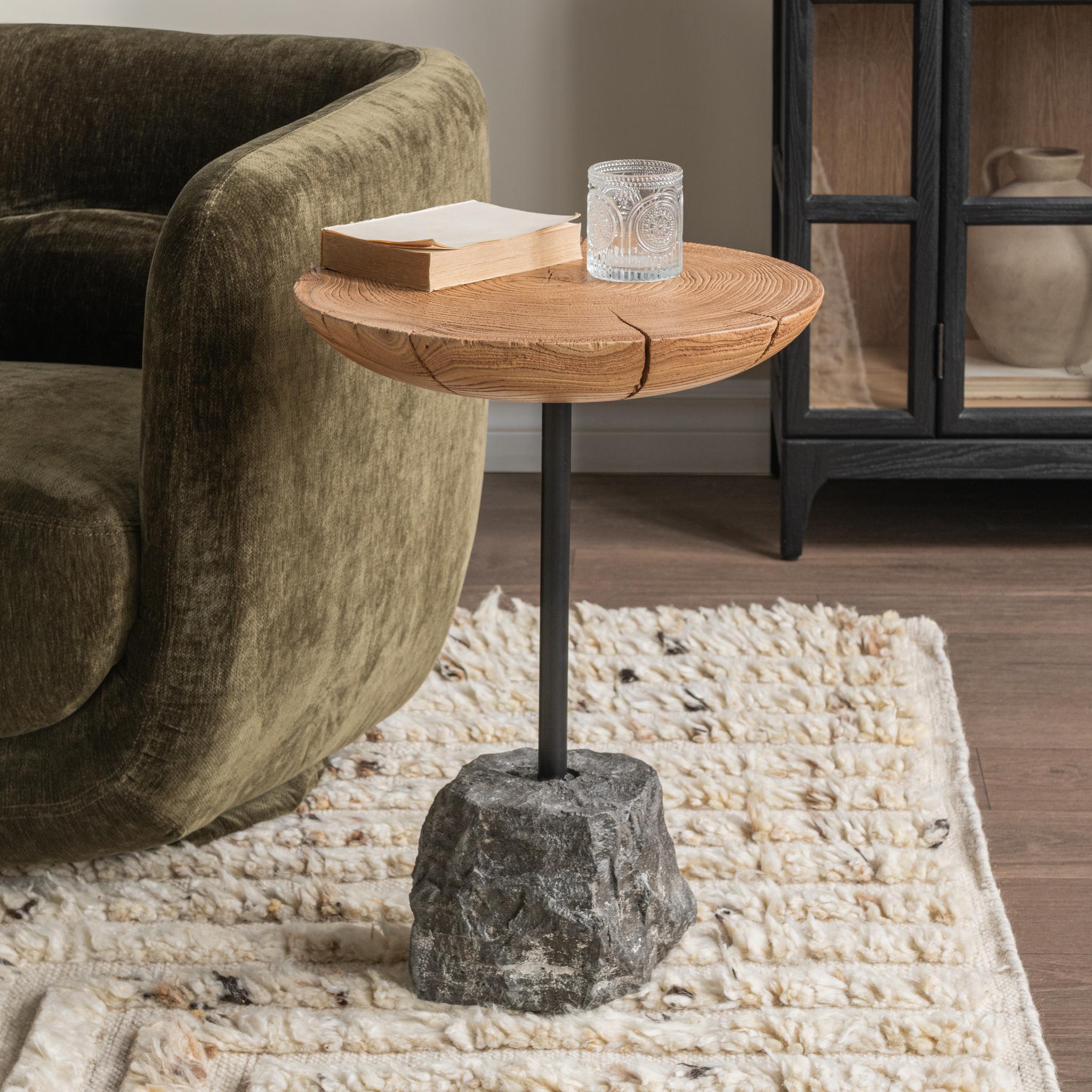 Linden End Table - Natural