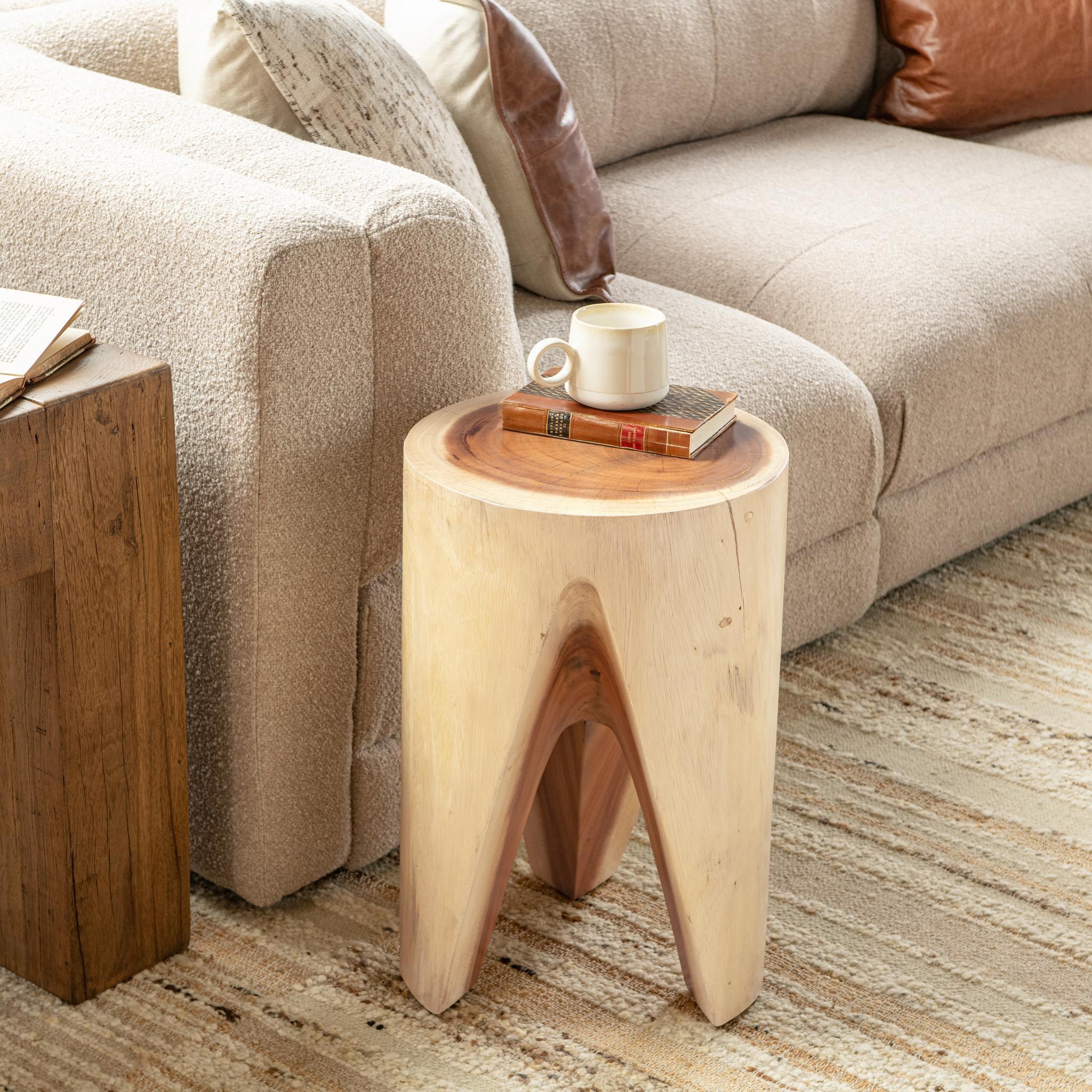 Vela Accent Table - Natural