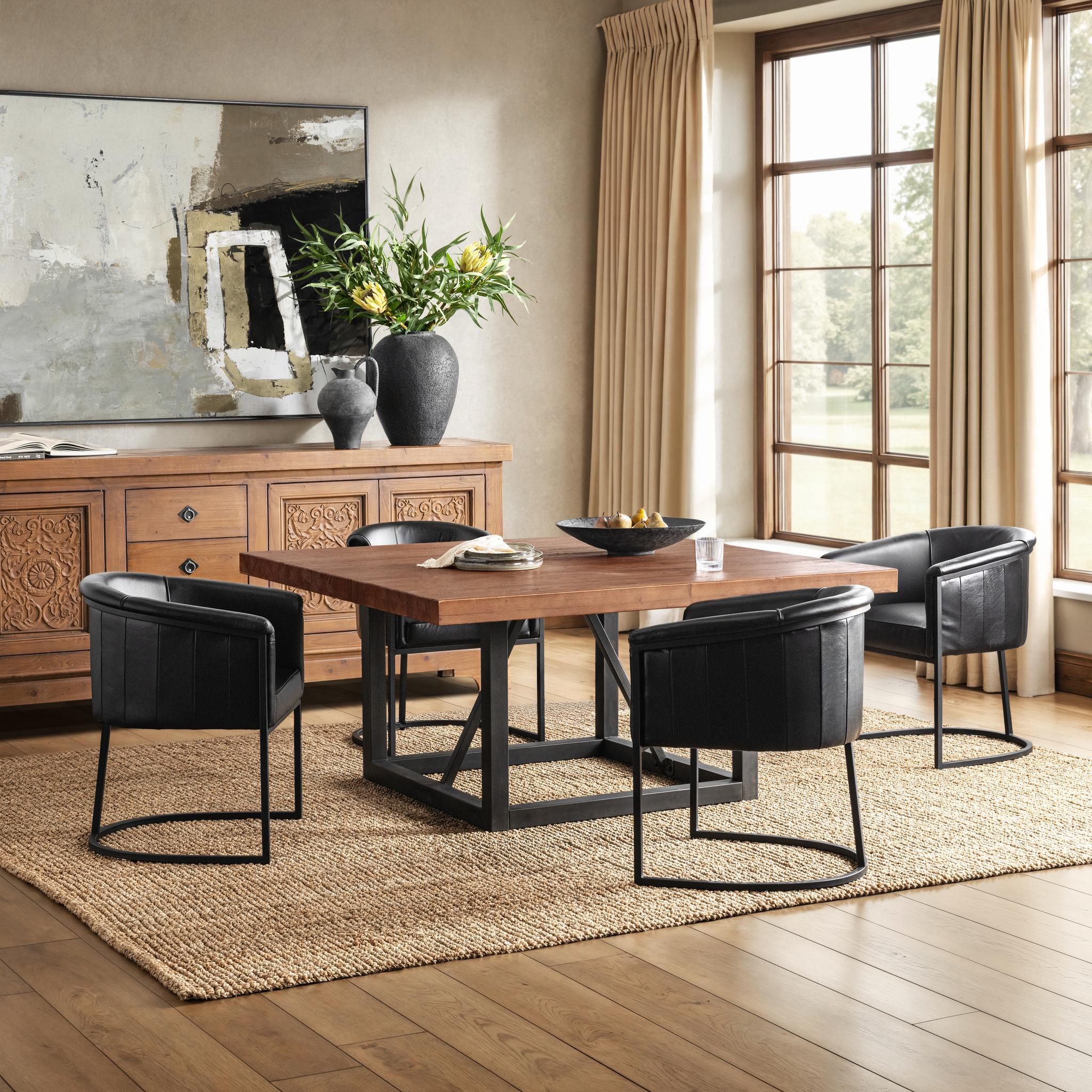 Messina Dining Table - Brown
