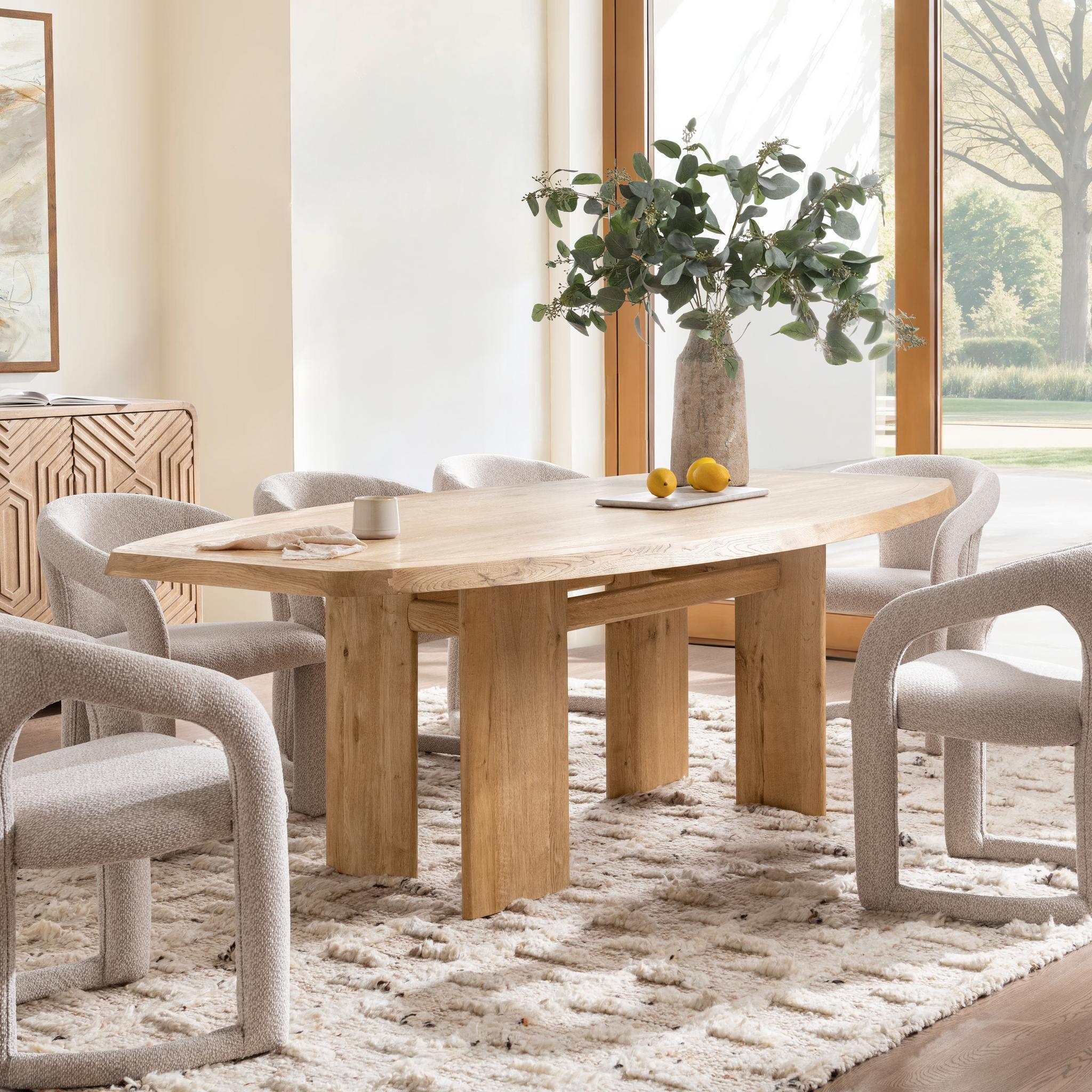Sorento 94" Dining Table - Saltair Natural