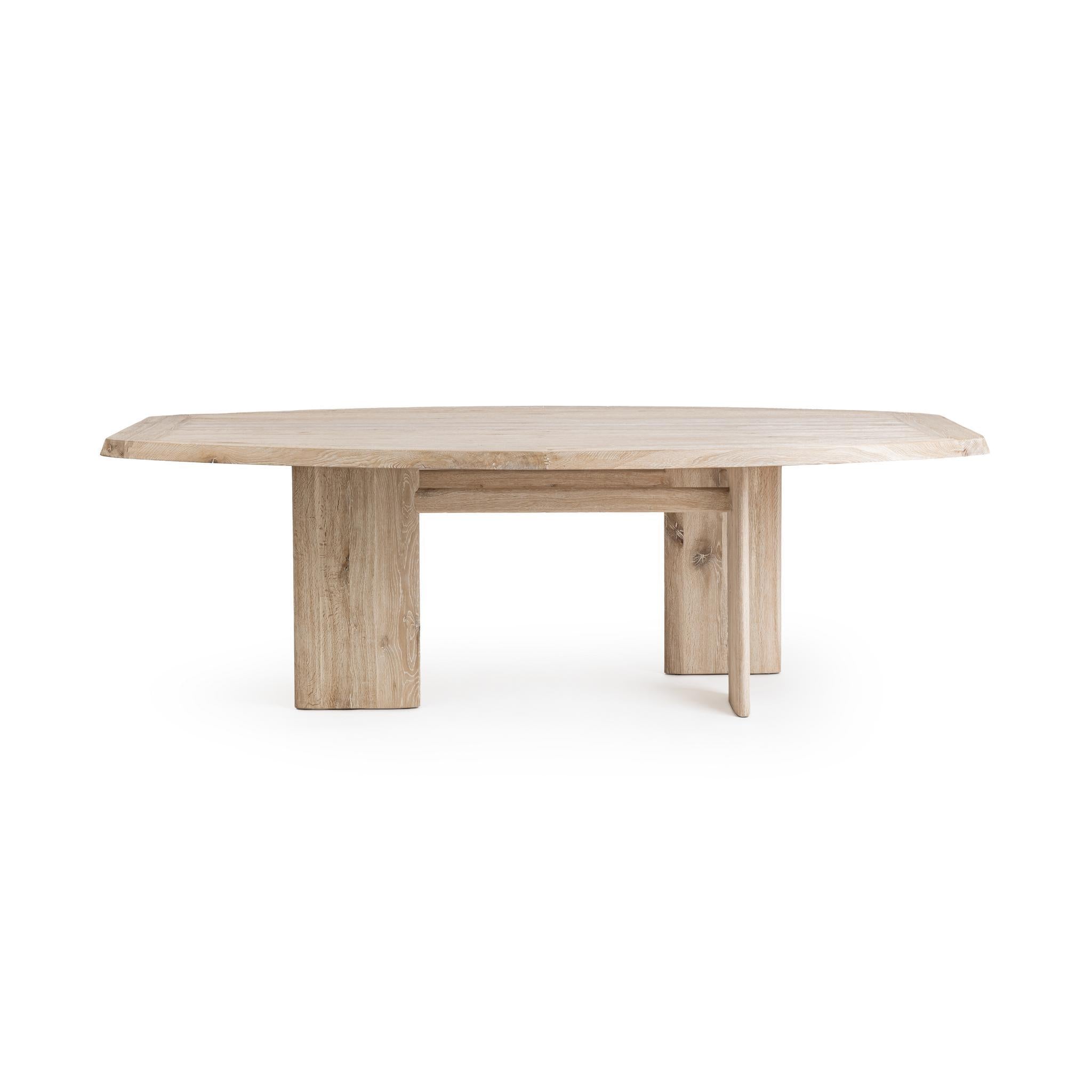 Marcel 94" Dining Table - Soft Ash