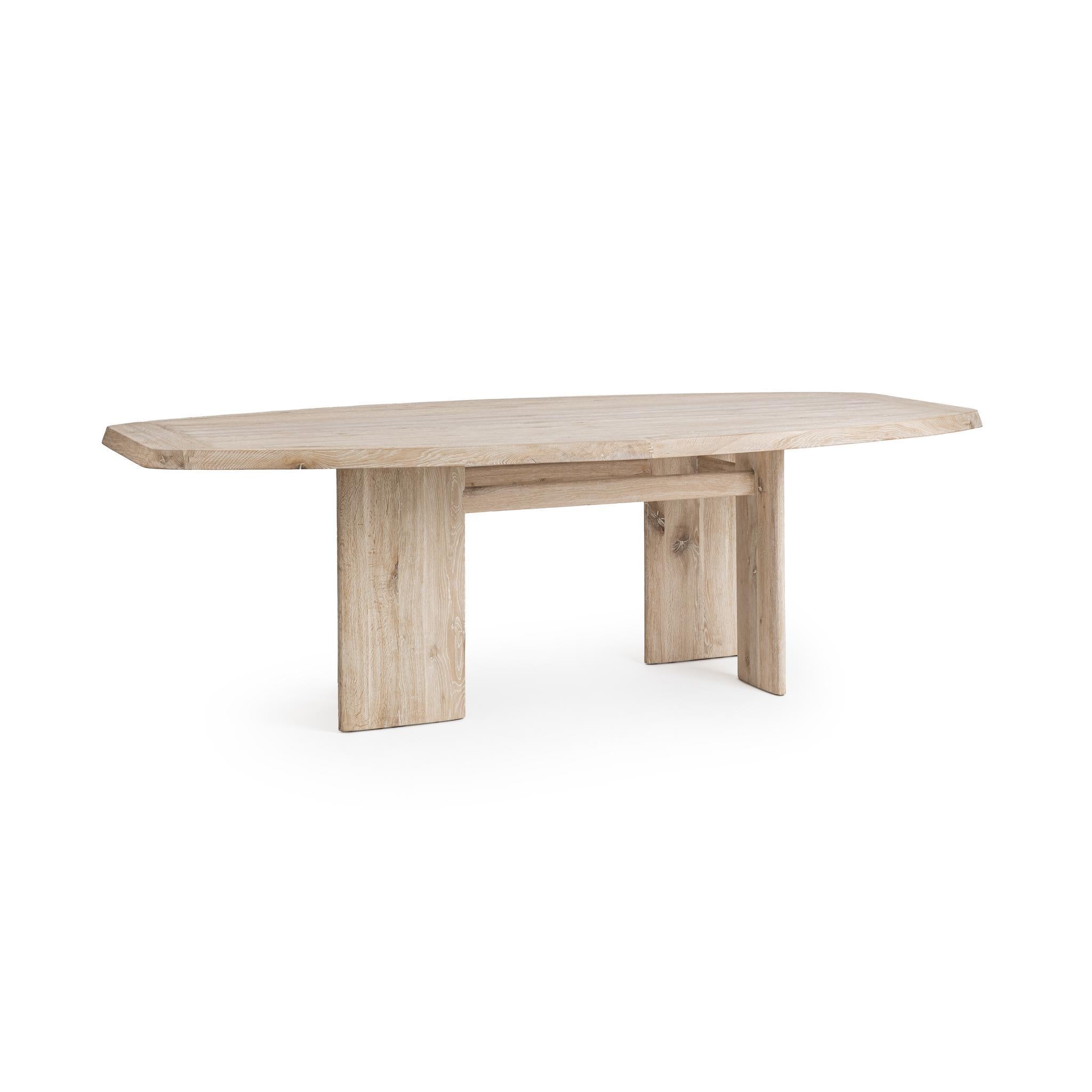 Marcel 94" Dining Table - Soft Ash