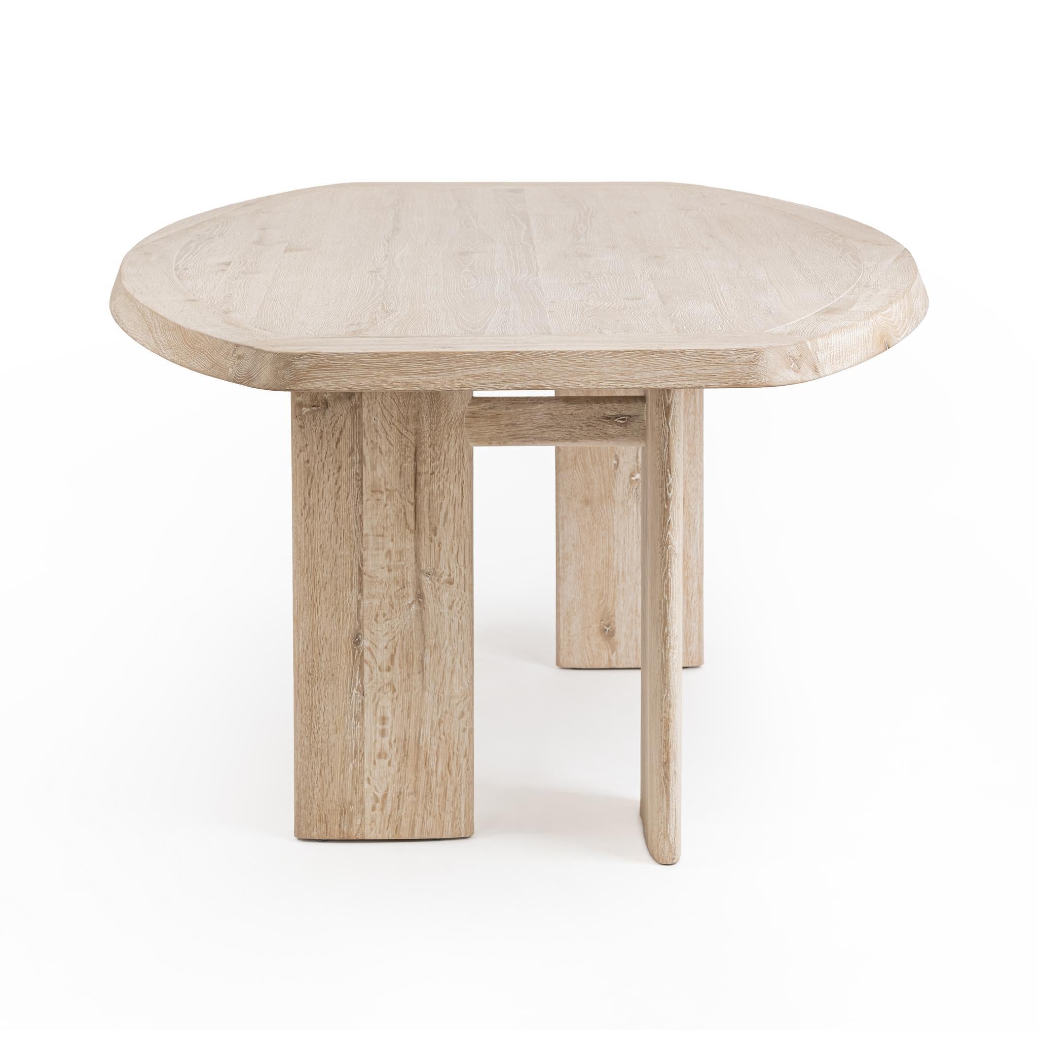 Marcel 94" Dining Table - Soft Ash