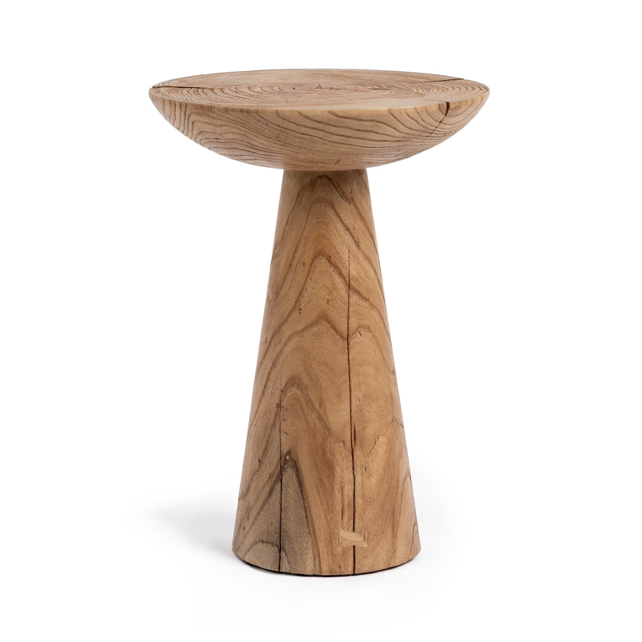 Alina Accent Table - Heartwood Natural