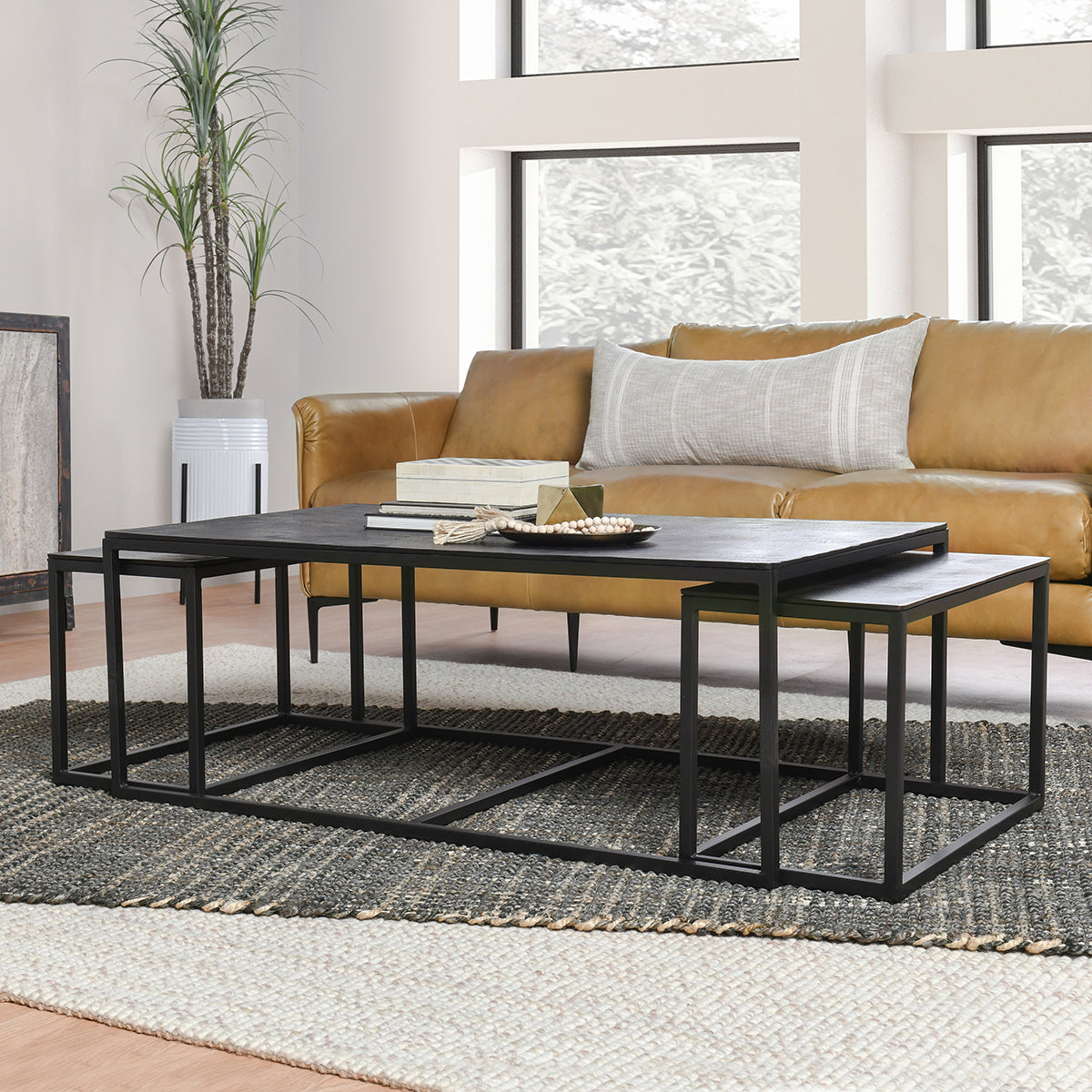 Classic Home Buckley Coffee Table - Thumbnail 5