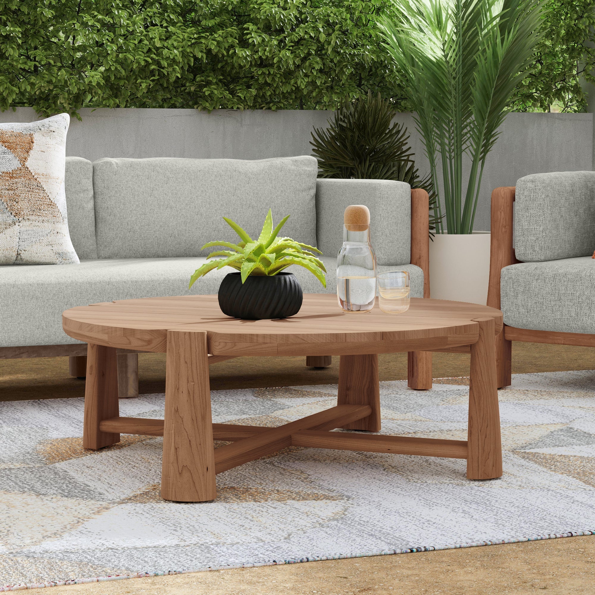 Aston Outdoor Coffee Table - Natural