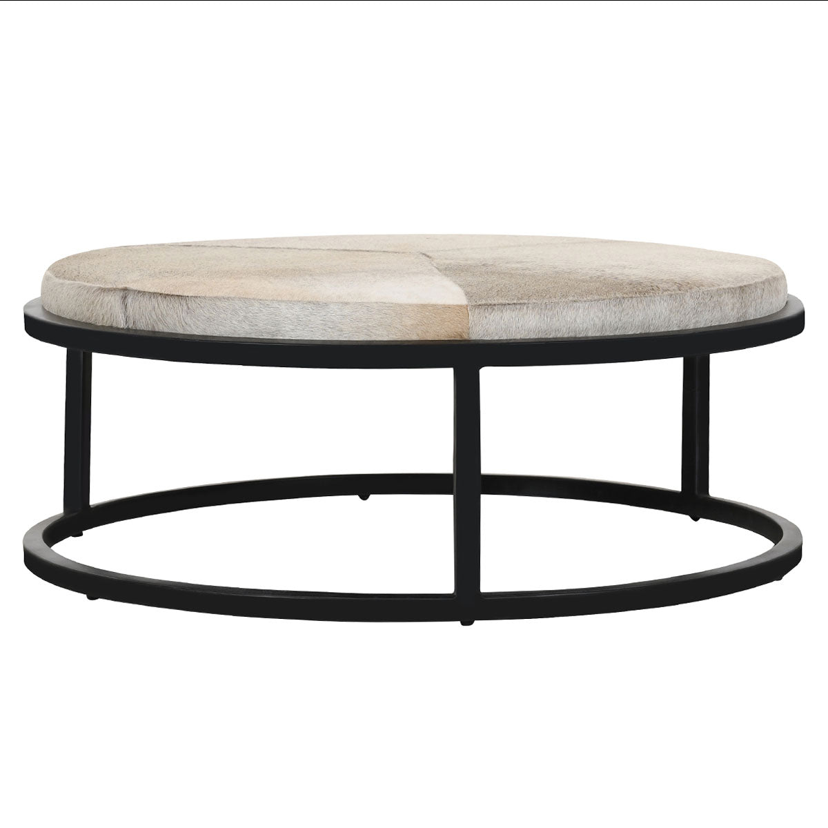 Classic Home Hayword Hide Coffee Tables - Thumbnail 5