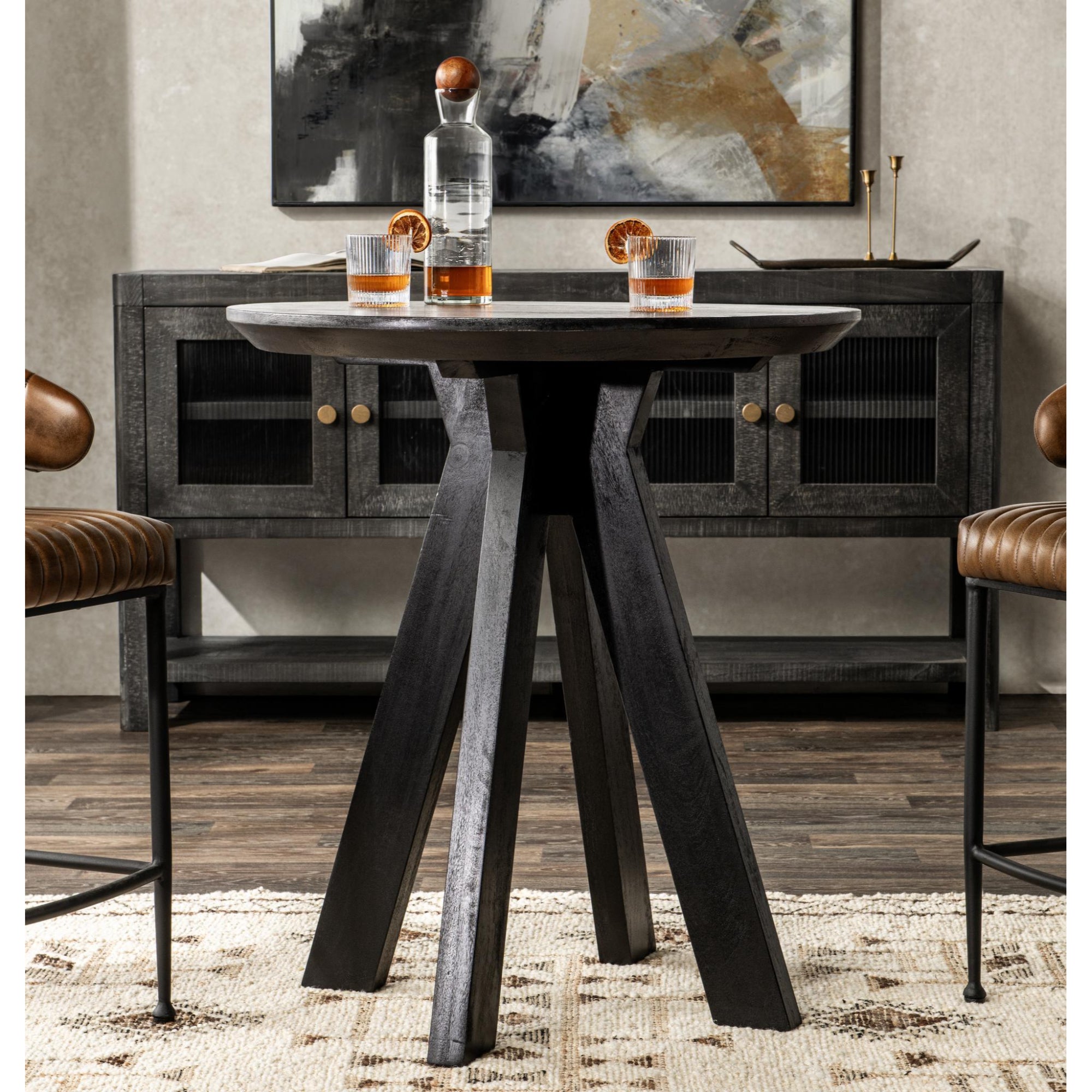 Rodrigo Counter Table - Black