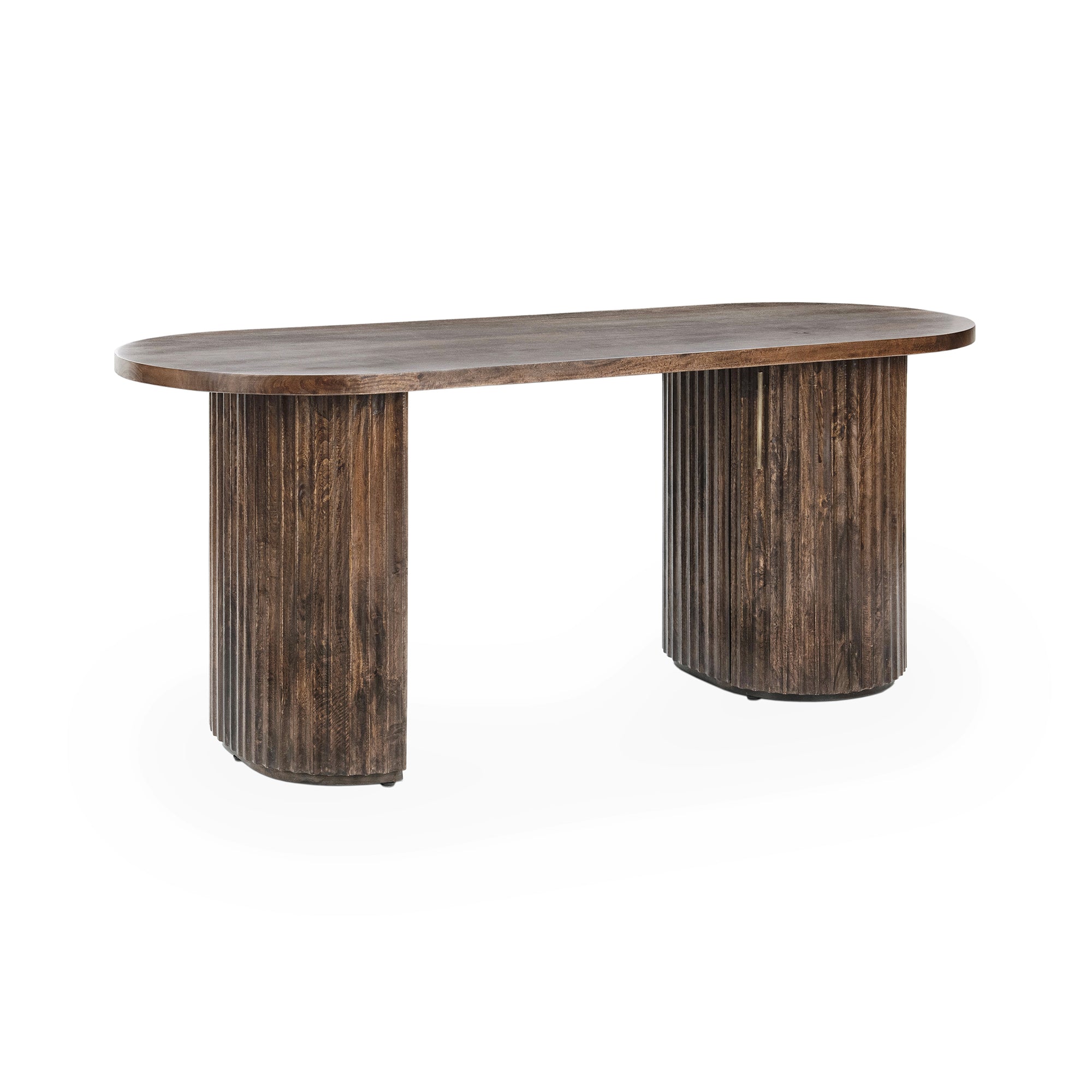 Redford Desk - Bark Brown