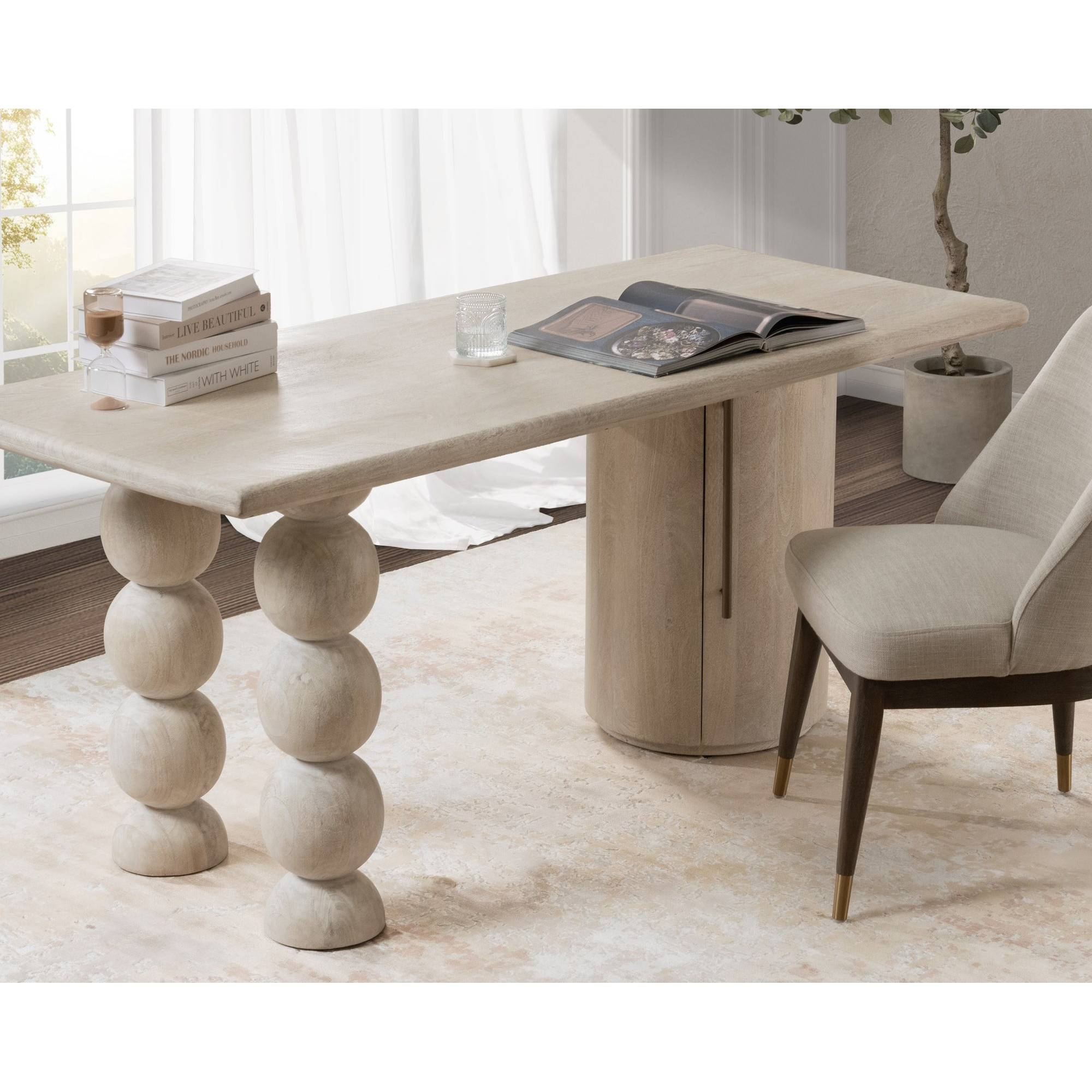 Adir Desk - Cream